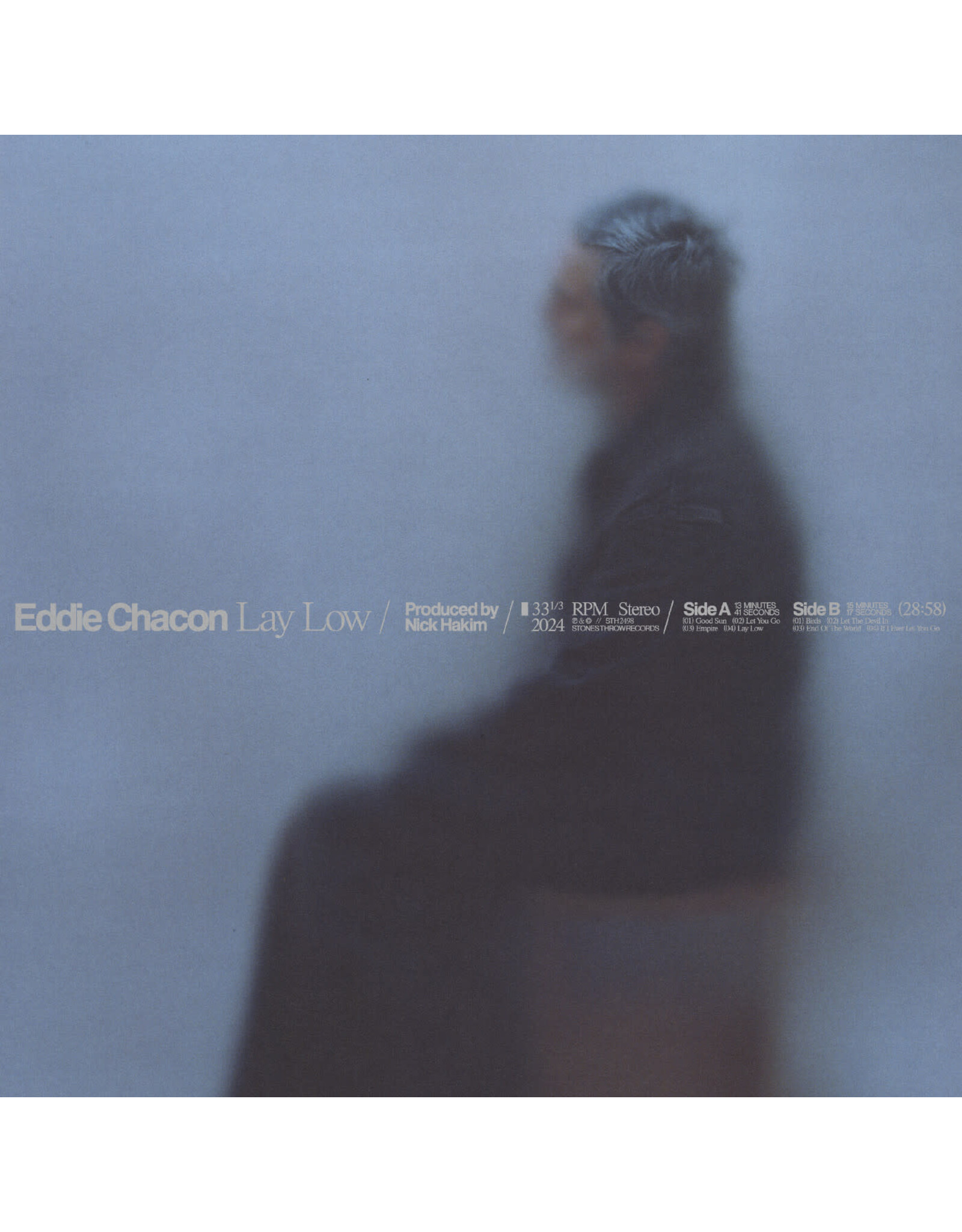 Stones Throw Chacon, Eddie: Lay Low (INDIE EXCLUSIVE, BLUE SMOKE) LP