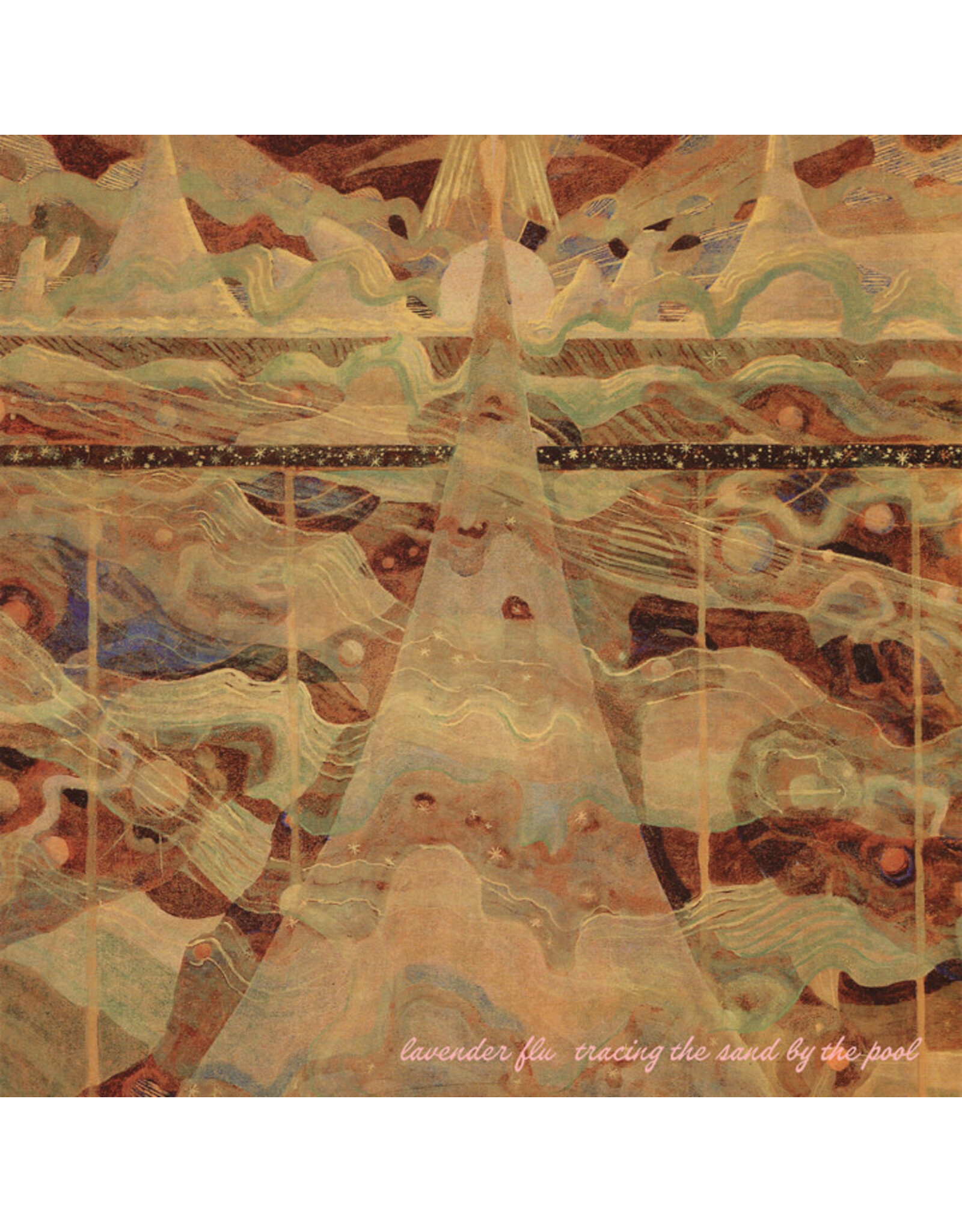 In The Red Lavender Flu: Tracing The Sand By The Pool LP