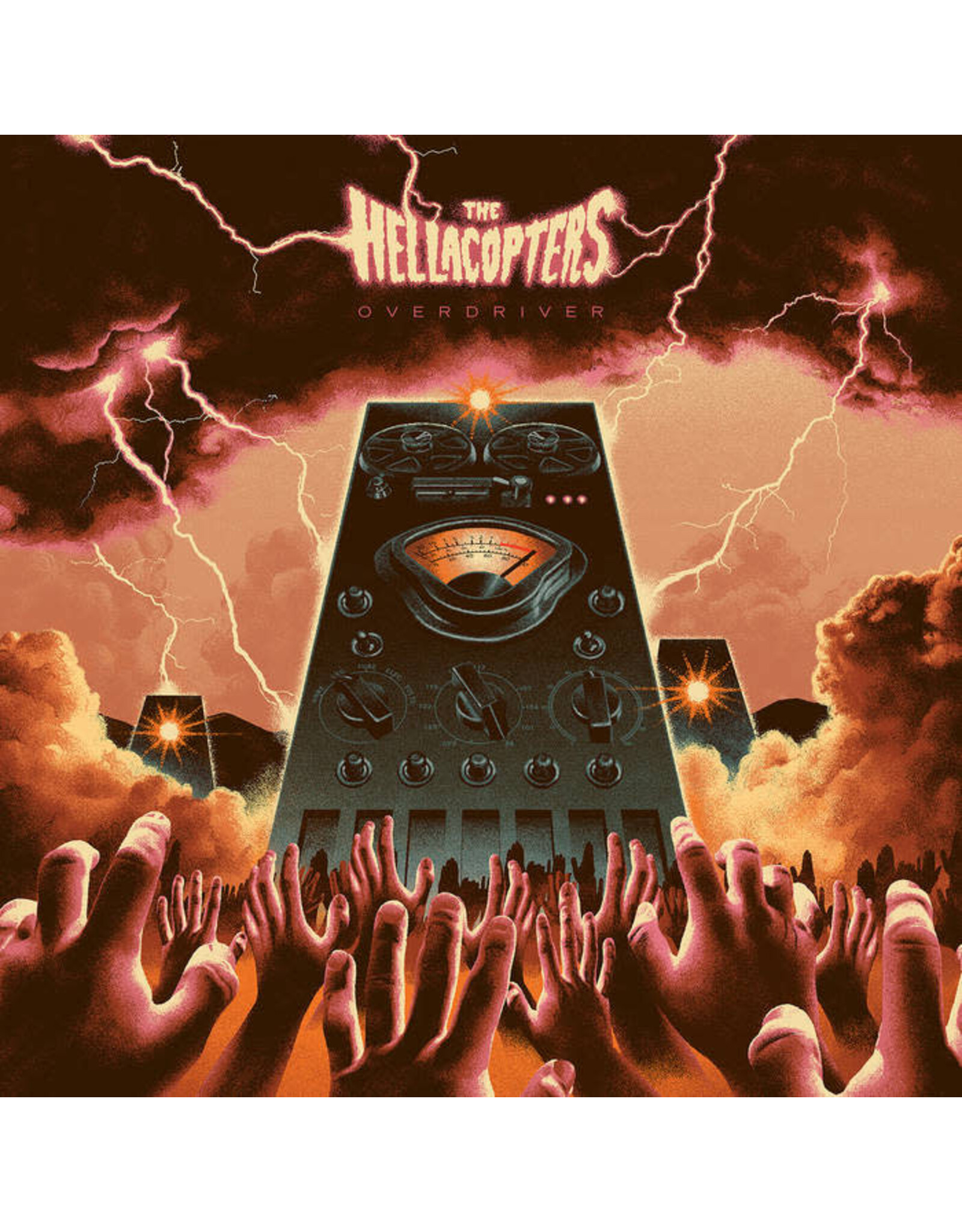Nuclear Blast Hellacopters: Overdriver (brick red) LP
