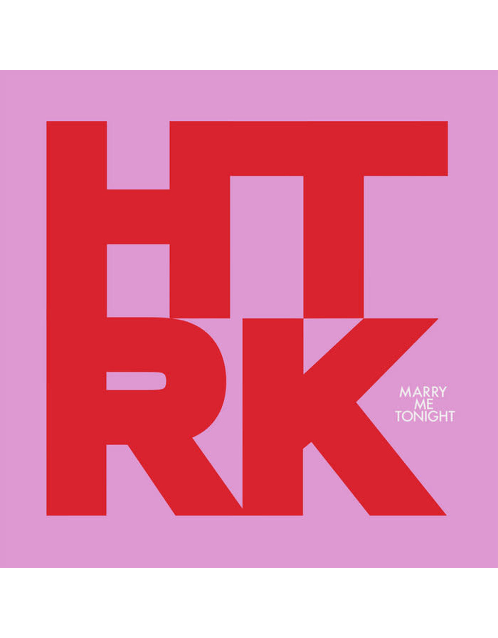 Ghostly HTRK: Marry Me Tonight (Ghostly 25 year anniversary edition-pink & black vinyl) LP
