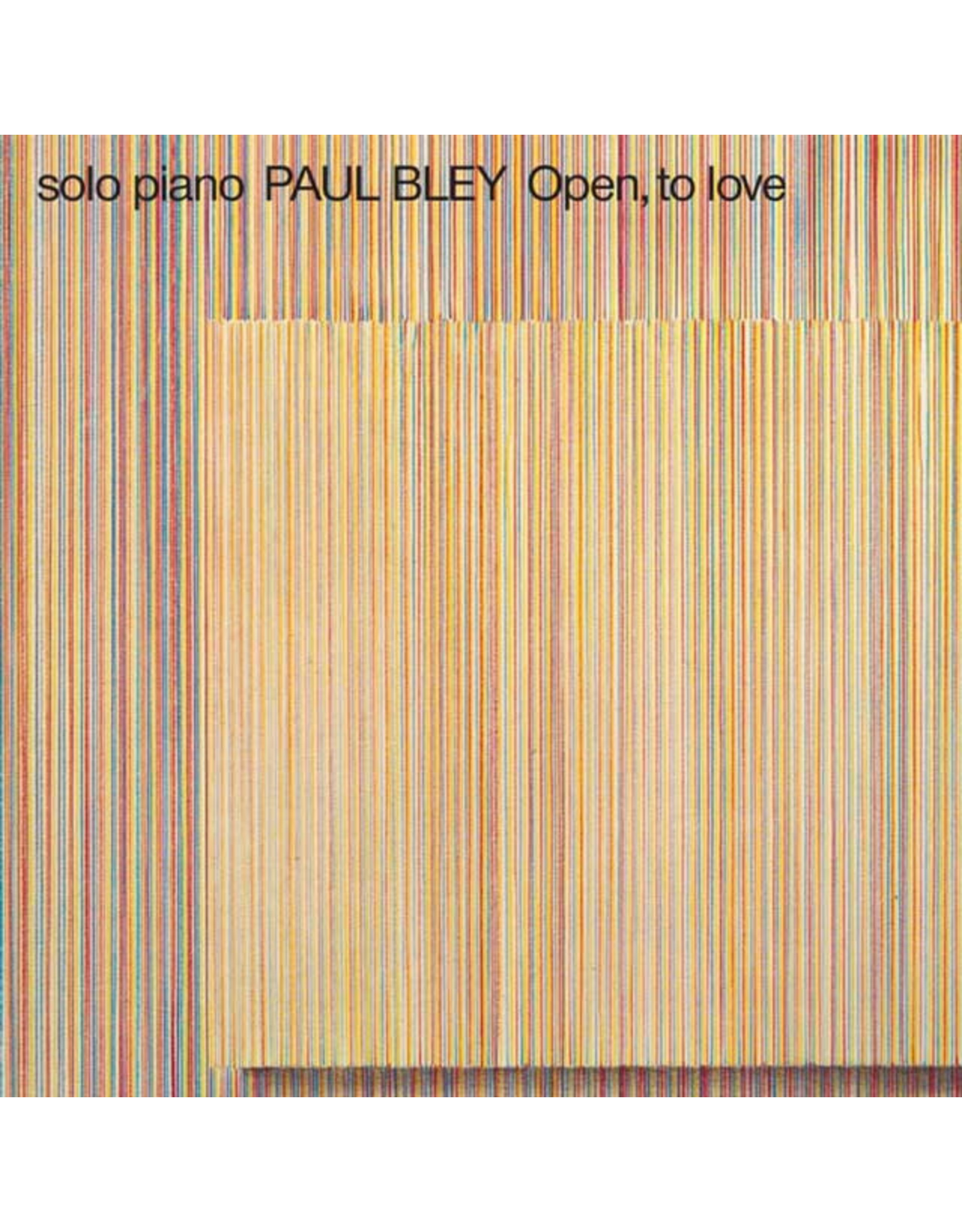 ECM Bley, Paul: Open to Love (Luminessence Series)  LP