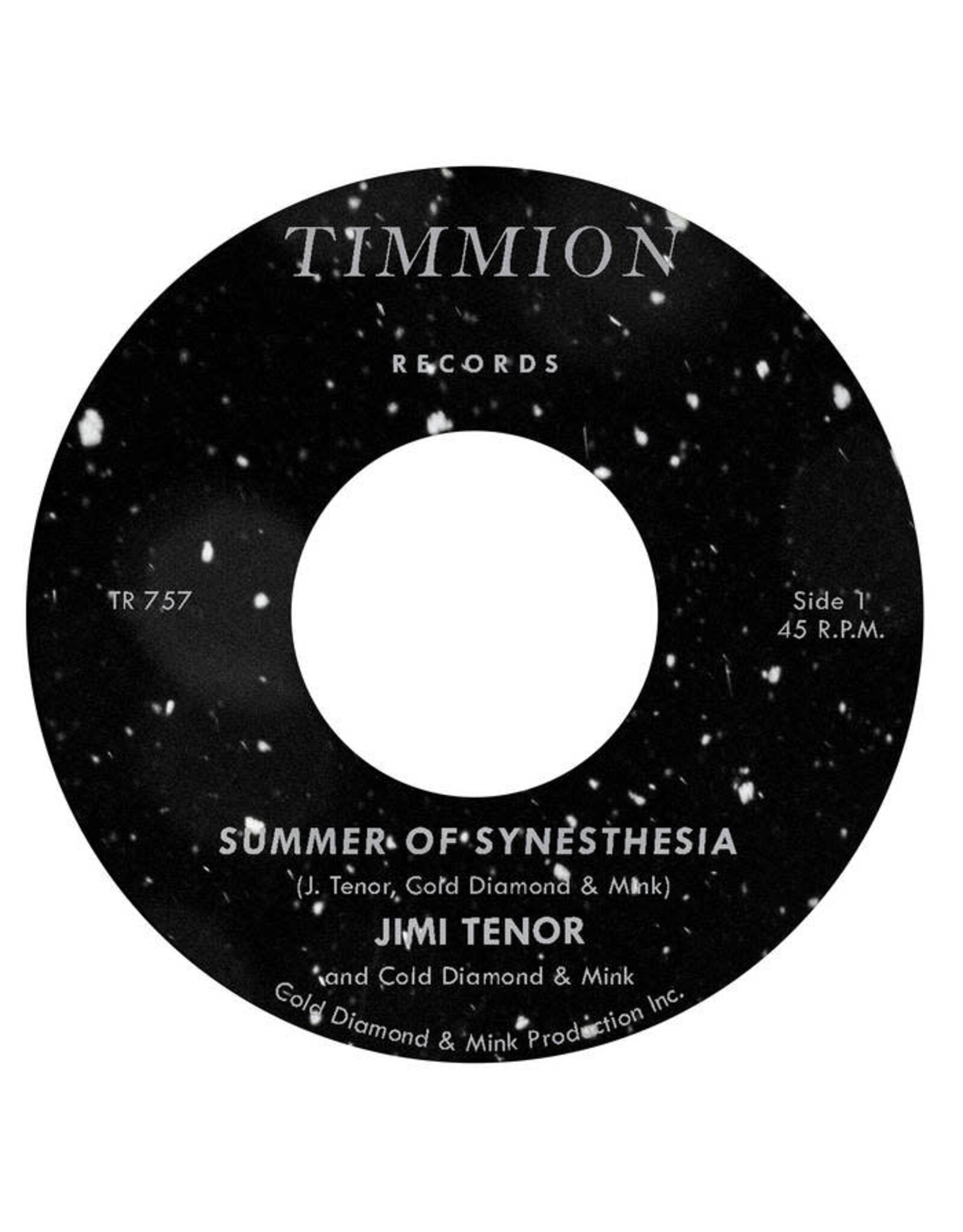 Timmion Tenor, Jimi & Cold Diamond & Mink: Summer Of Synesthesia (transparent) 7"