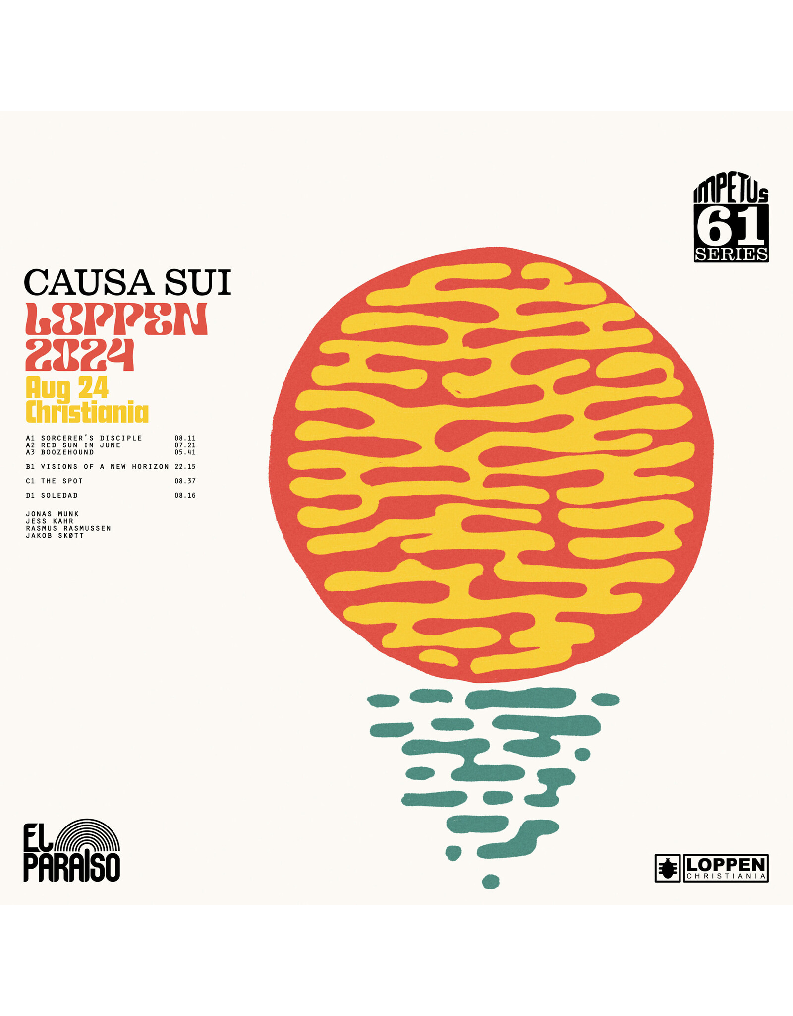 El Paraiso Causa Sui: Loppen 2024 (LP+10-inch) LP