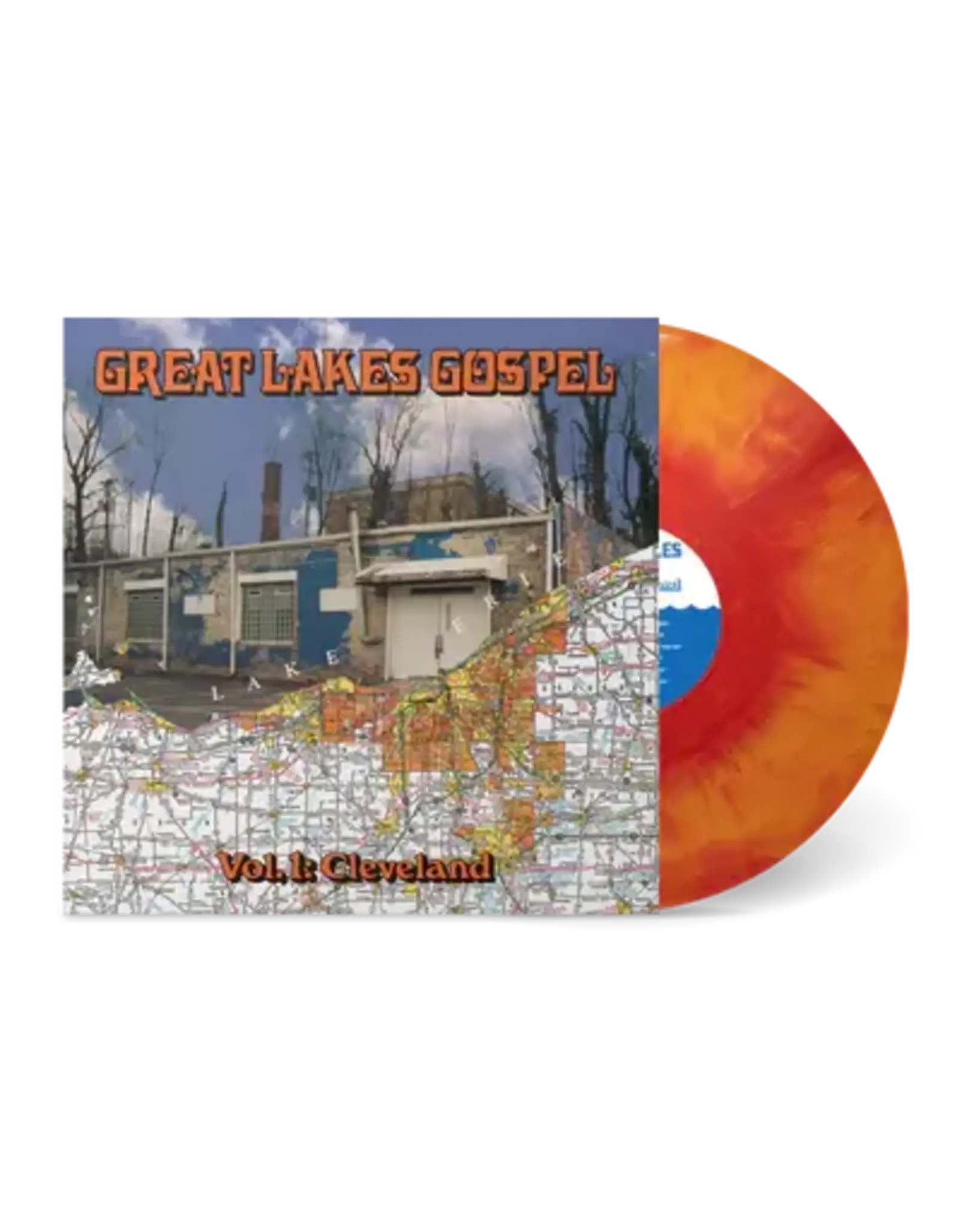 Numero Various: Great Lakes Gospel (clear blue wave coloured) LP
