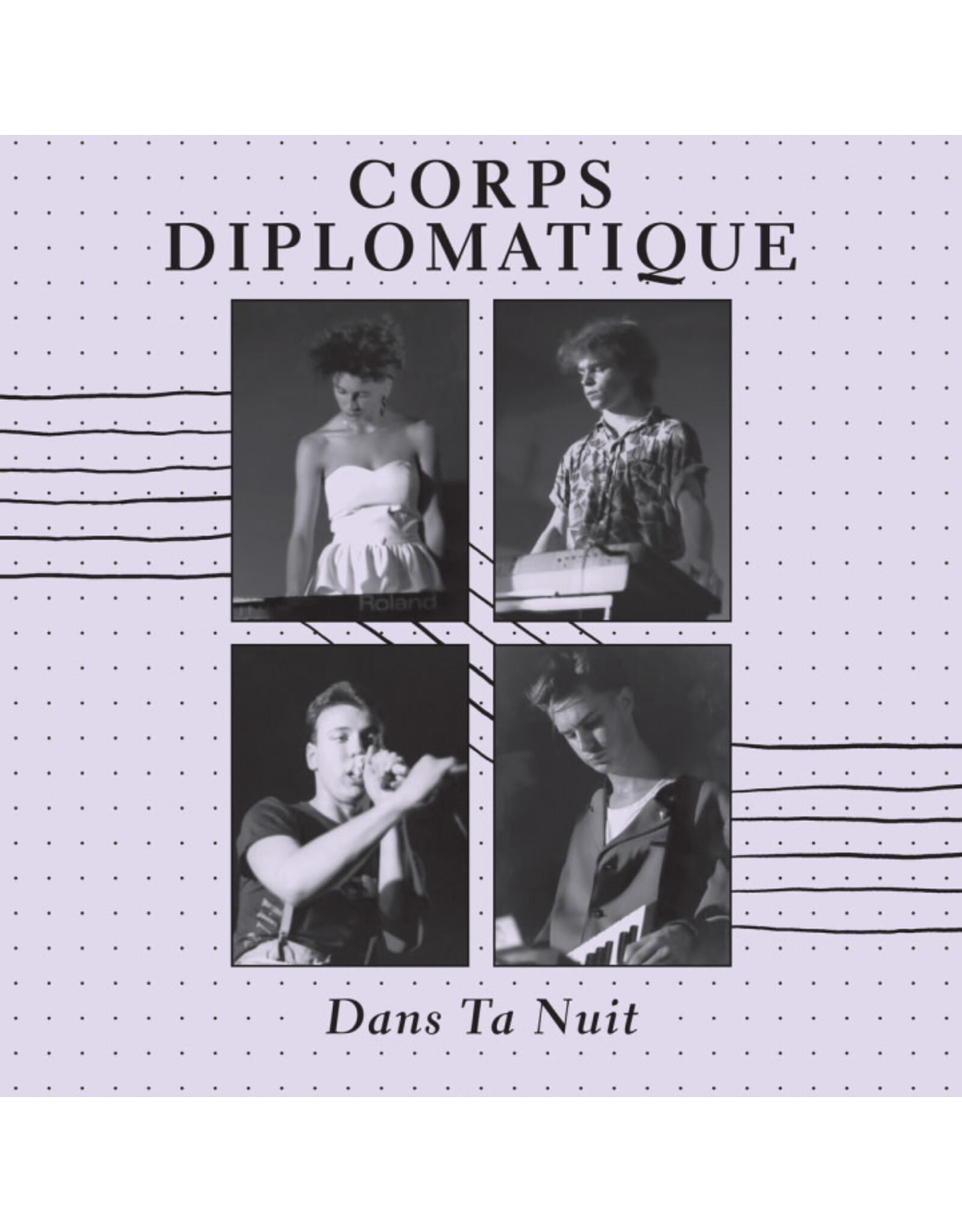 Dark Entries Corps Diplomatique: Dans Ta Nuit LP
