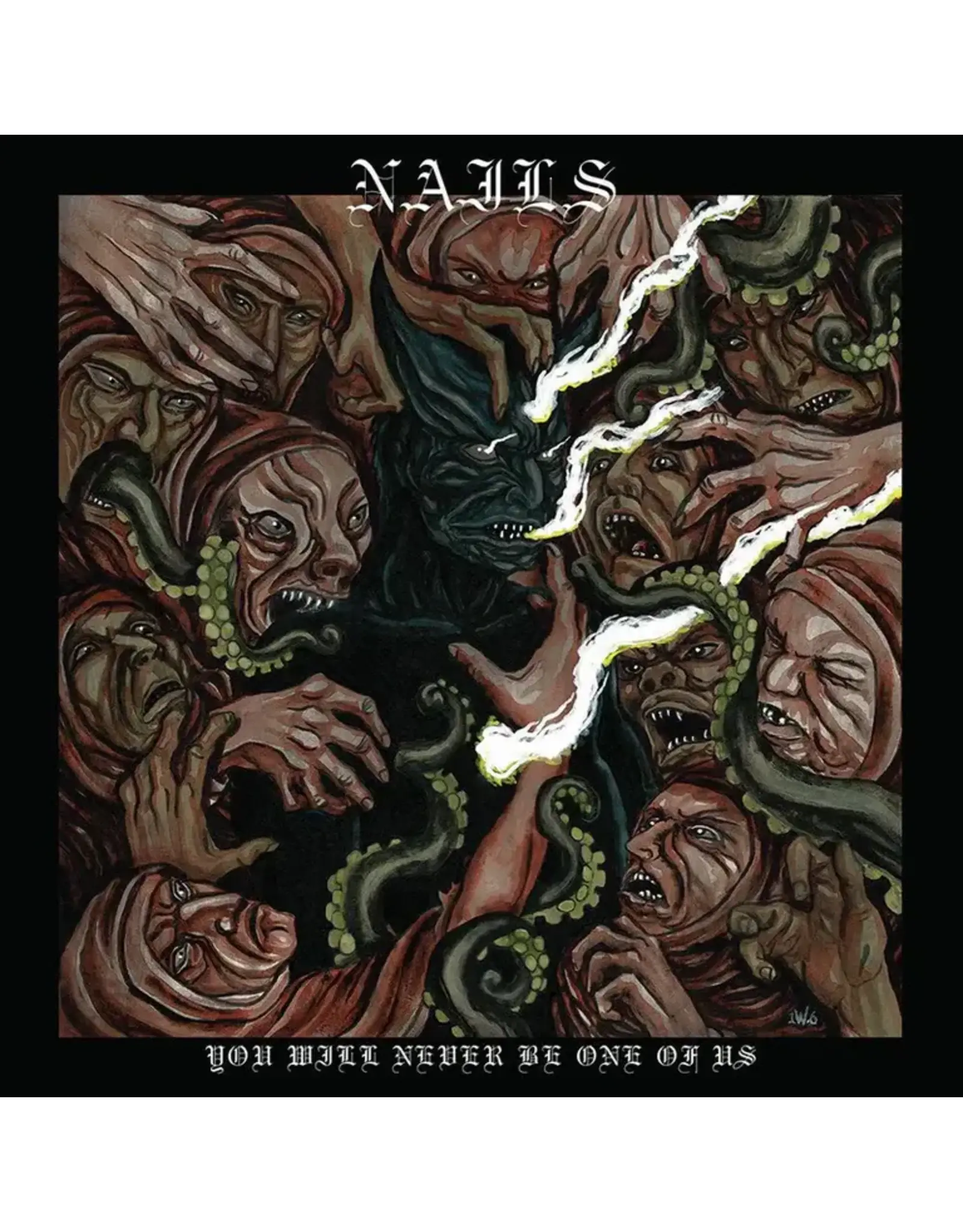 Nuclear Blast Nails: You Will Never Be One Of Us (transparent green) LP