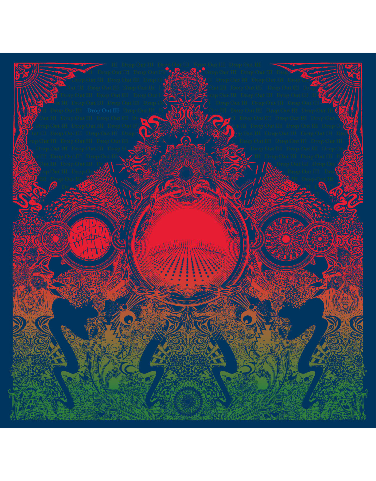 Thrill Jockey Gnod & White Hills: Drop Out III (INDIE EXCLUSIVE, OPAQUE ORANGE VINYL) LP