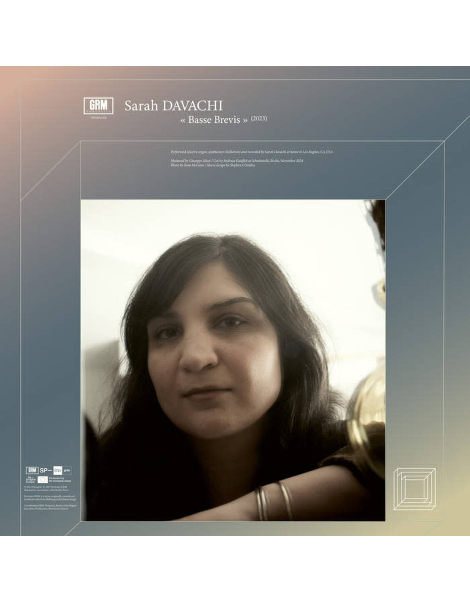 Portraits GRM Bonnet, Francois J. & Sarah Davachi: Banshee/Basse Brevis LP