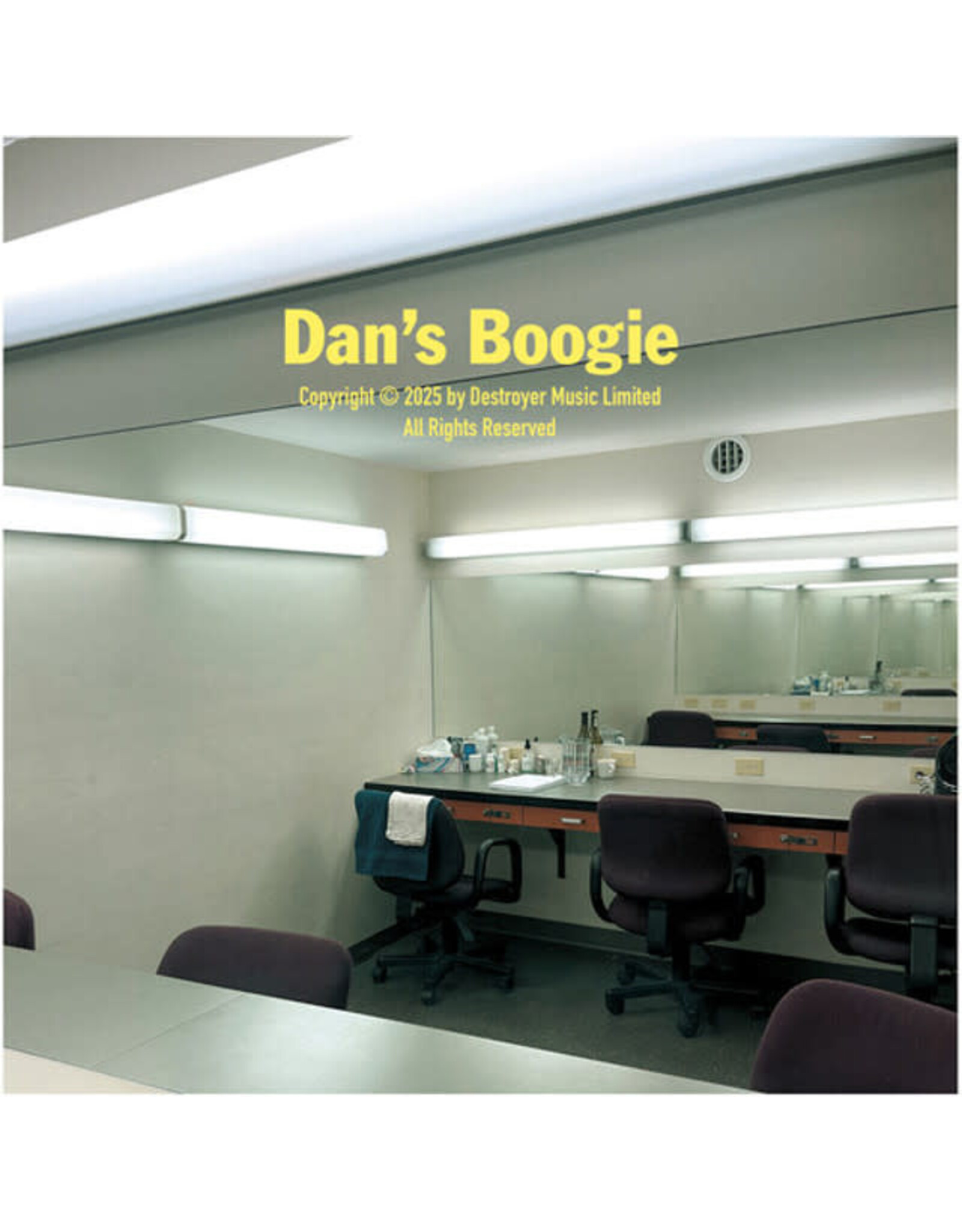 Merge Destroyer: Dan's Boogie (clear with black swirl coloured) LP