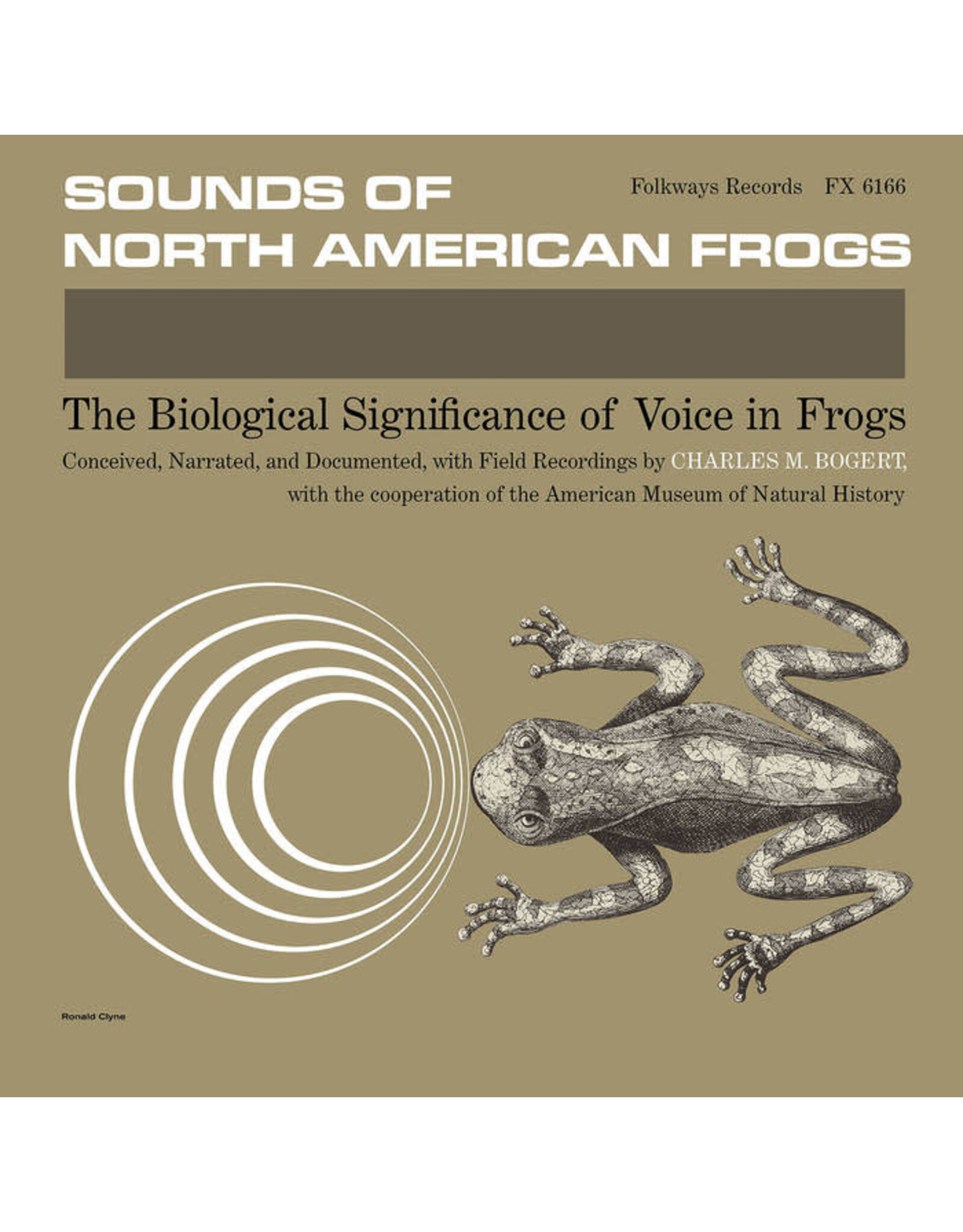 Folkways Various: Sounds Of North American Frogs LP