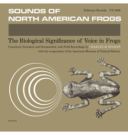 Folkways Various: Sounds Of North American Frogs LP