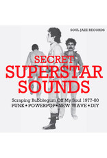 Soul Jazz Various: Secret Superstar Sounds - Scraping Bubblegum Off My Soul 1977-80: Punk • Powerpop • New Wave • DIY LP