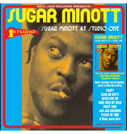 Soul Jazz Minott, Sugar: 2025RSD: Sugar Minott At Studio One (YELLOW VINYL) LP