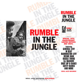 Soul Jazz Various: 2025RSD: Rumble In The Jungle (RED VINYL) LP