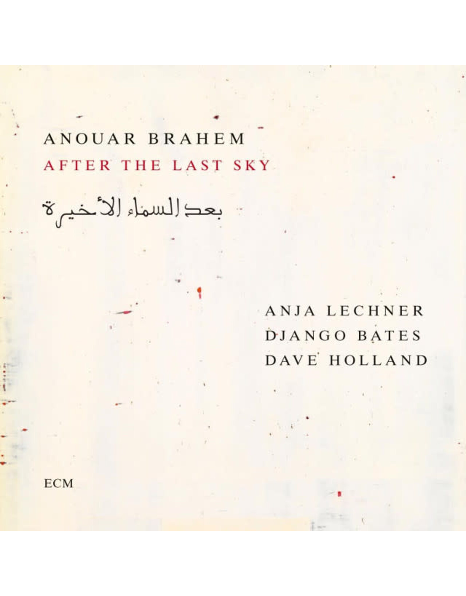 ECM Brahem, Anouar/Django Bates: After the Last Sky LP