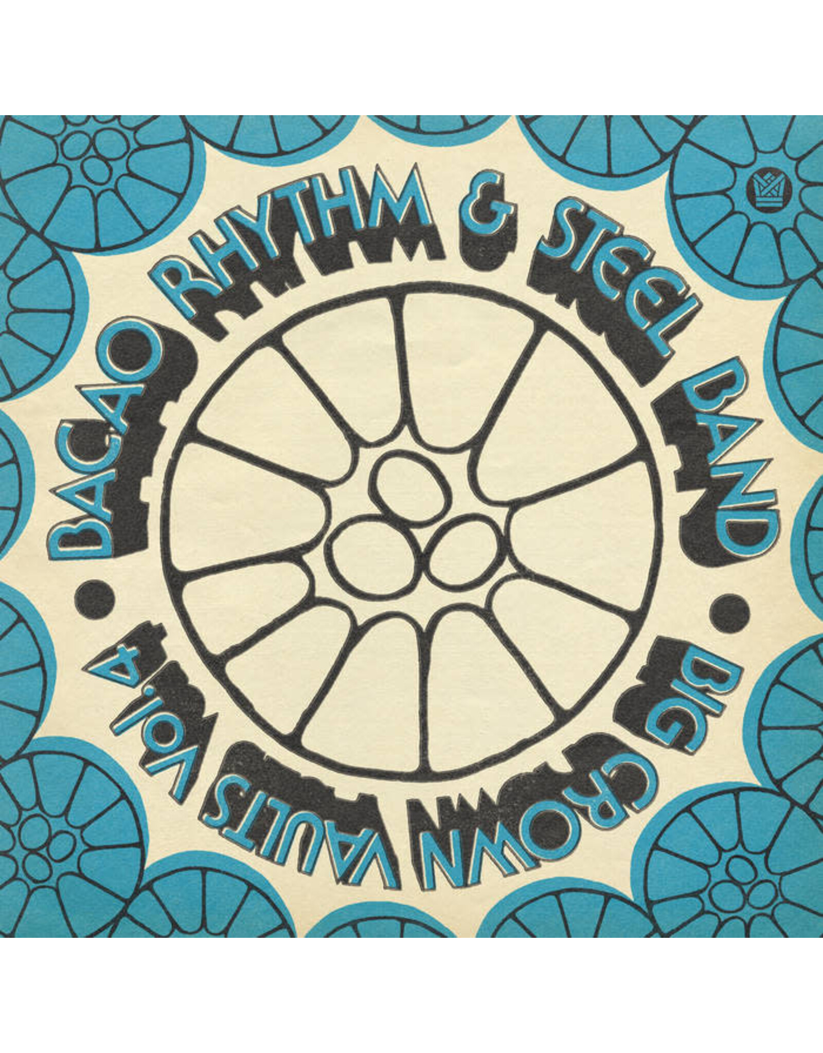 Big Crown Bacao Rhythm & Steel Band: Big Crown Vaults Vol. 4 (ocean blue smoke coloured) LP