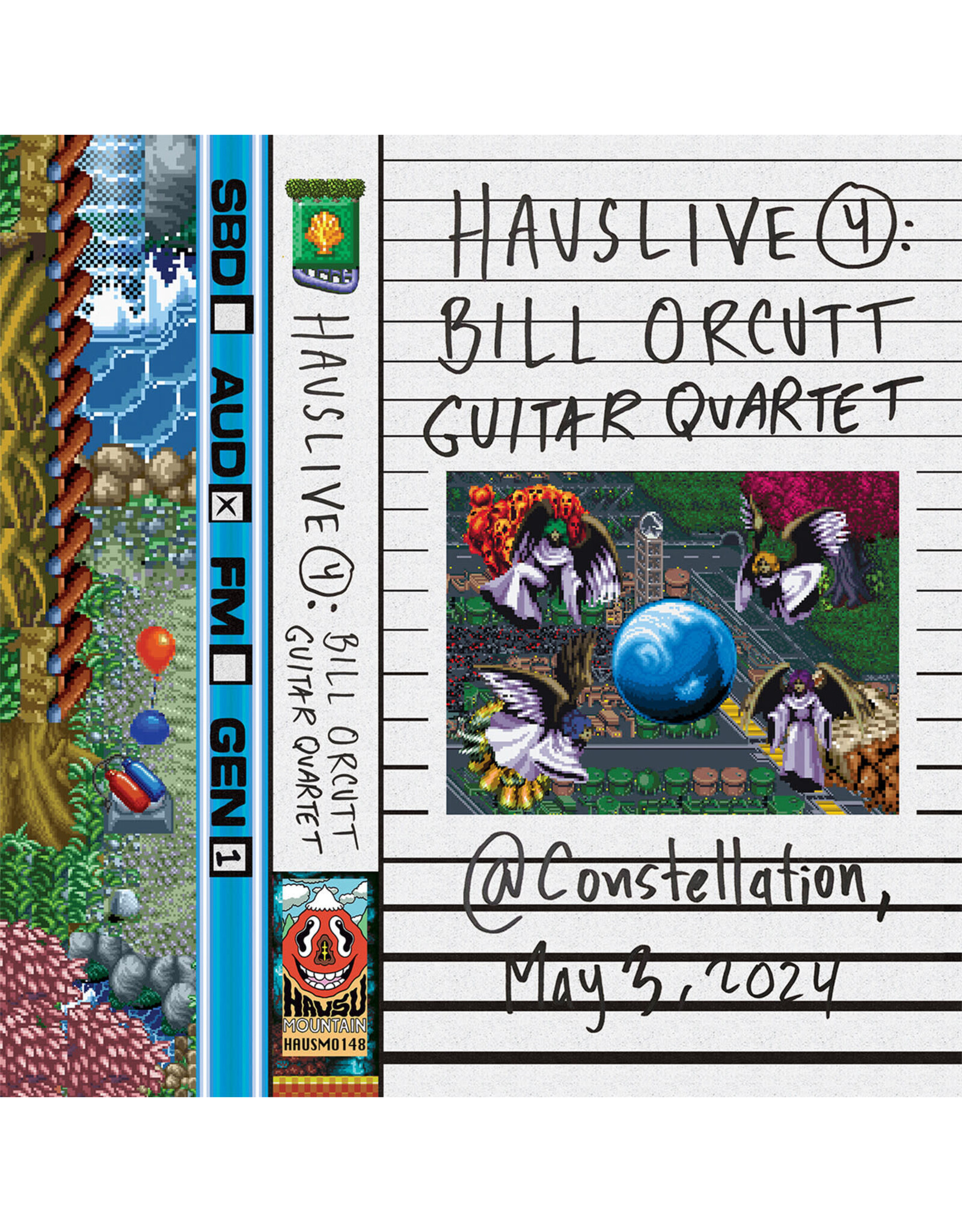 Hausu Mountain Orcutt Guitar Quartet, Bill: HausLive 4 CS