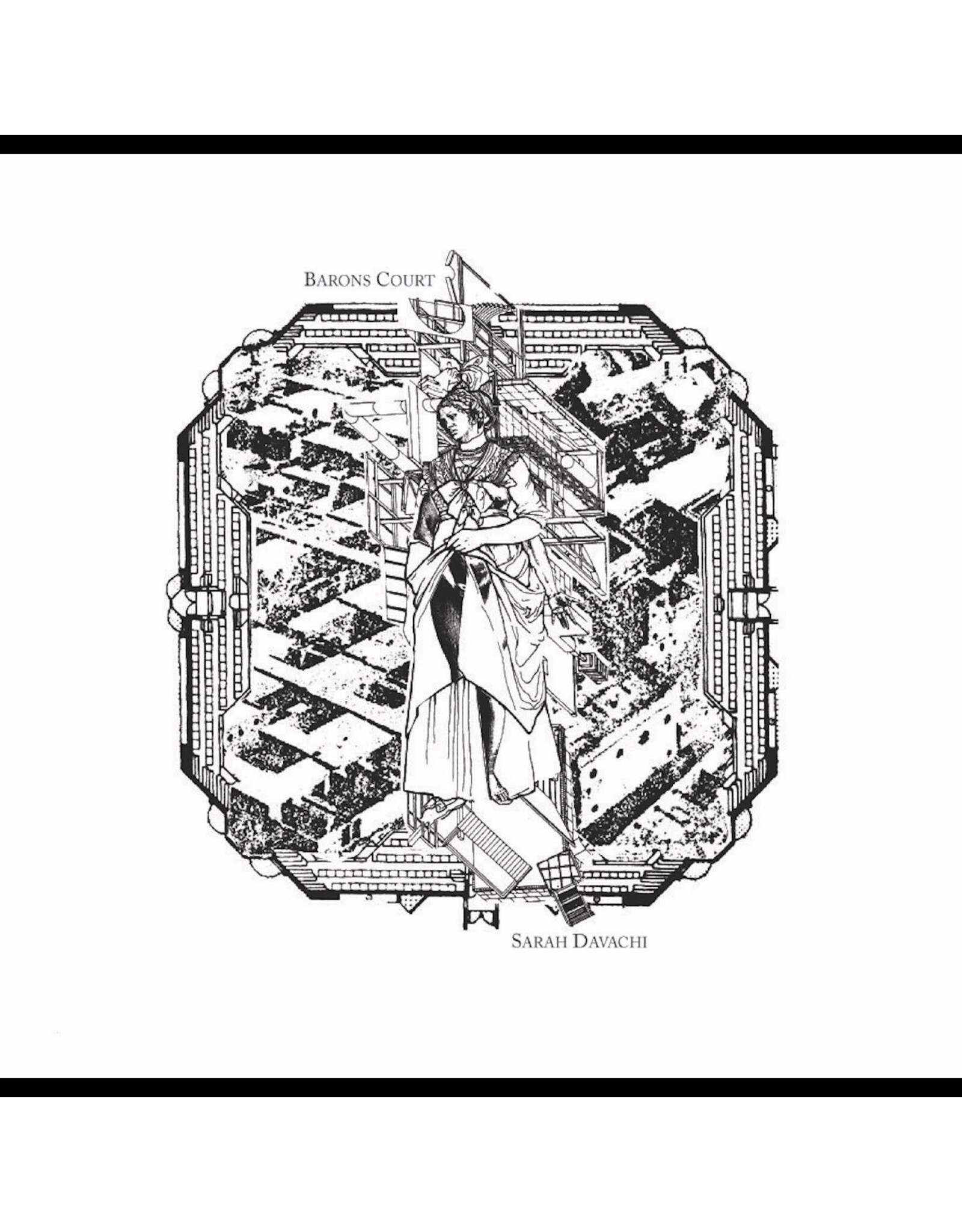 Late Music Davachi, Sarah: Barons Court (WHITE VINYL) LP