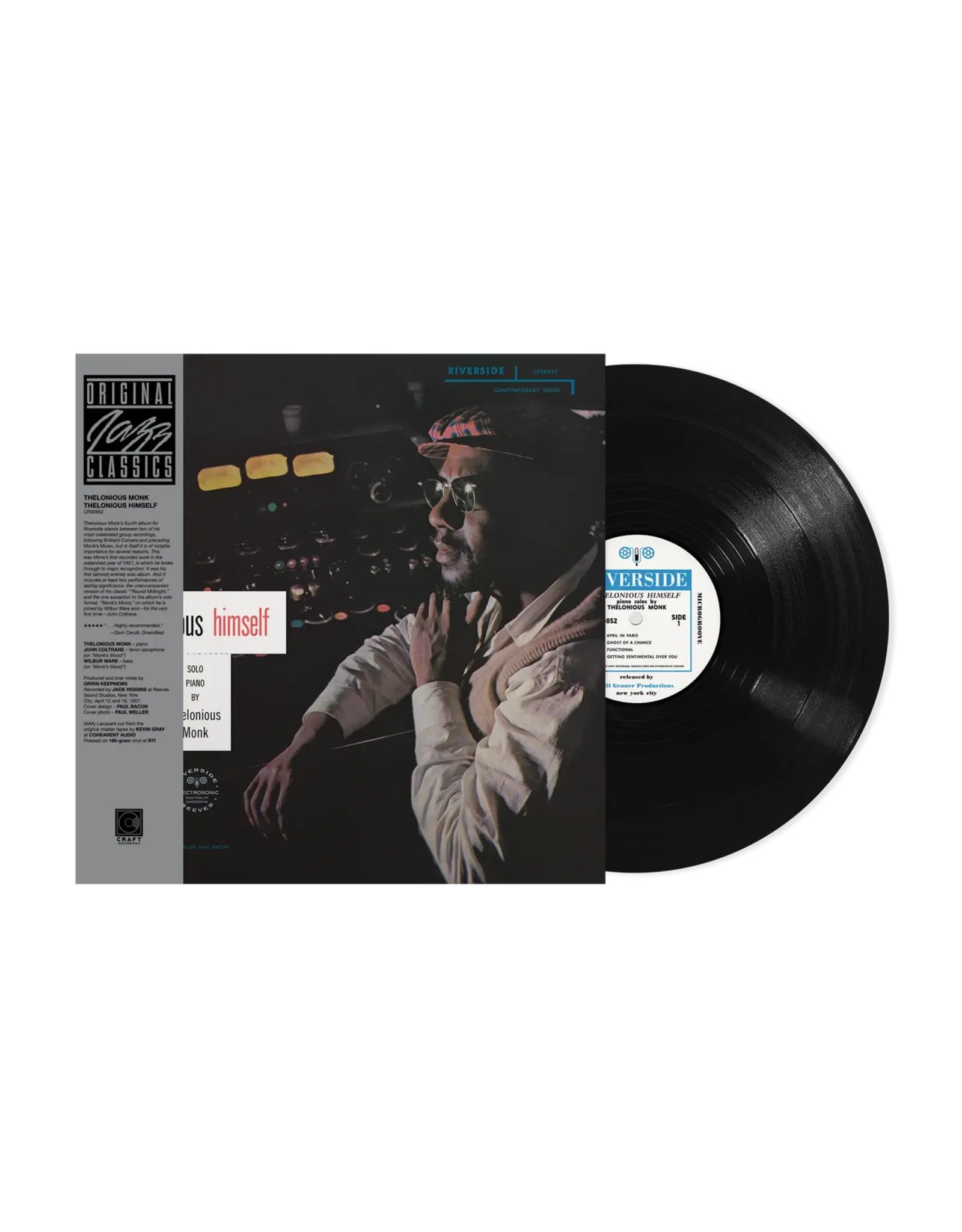 Craft Monk, Thelonious: Thelonious Himself (Original Jazz Classics) LP