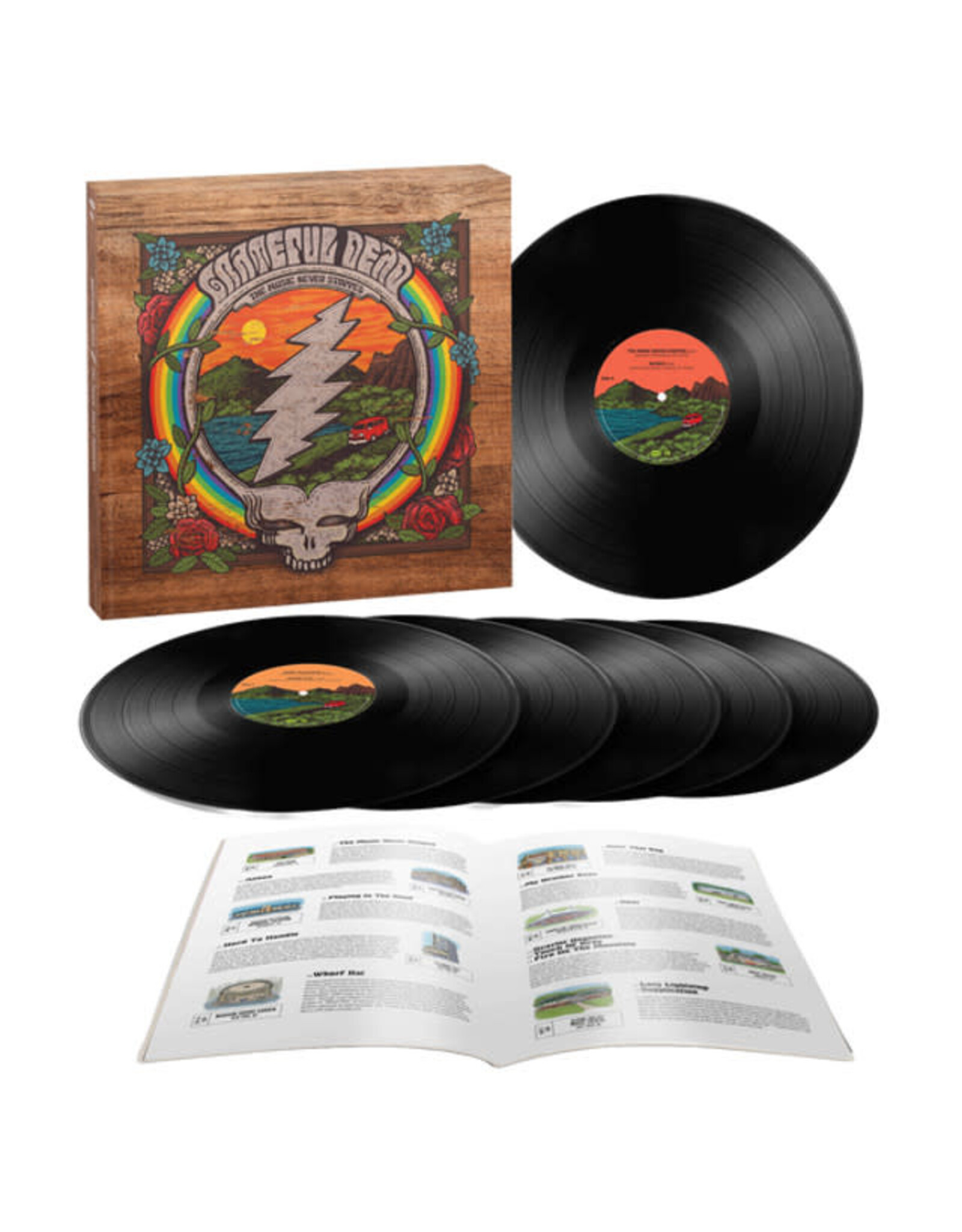 Rhino Grateful Dead: The Music Never Stopped (Live) LP