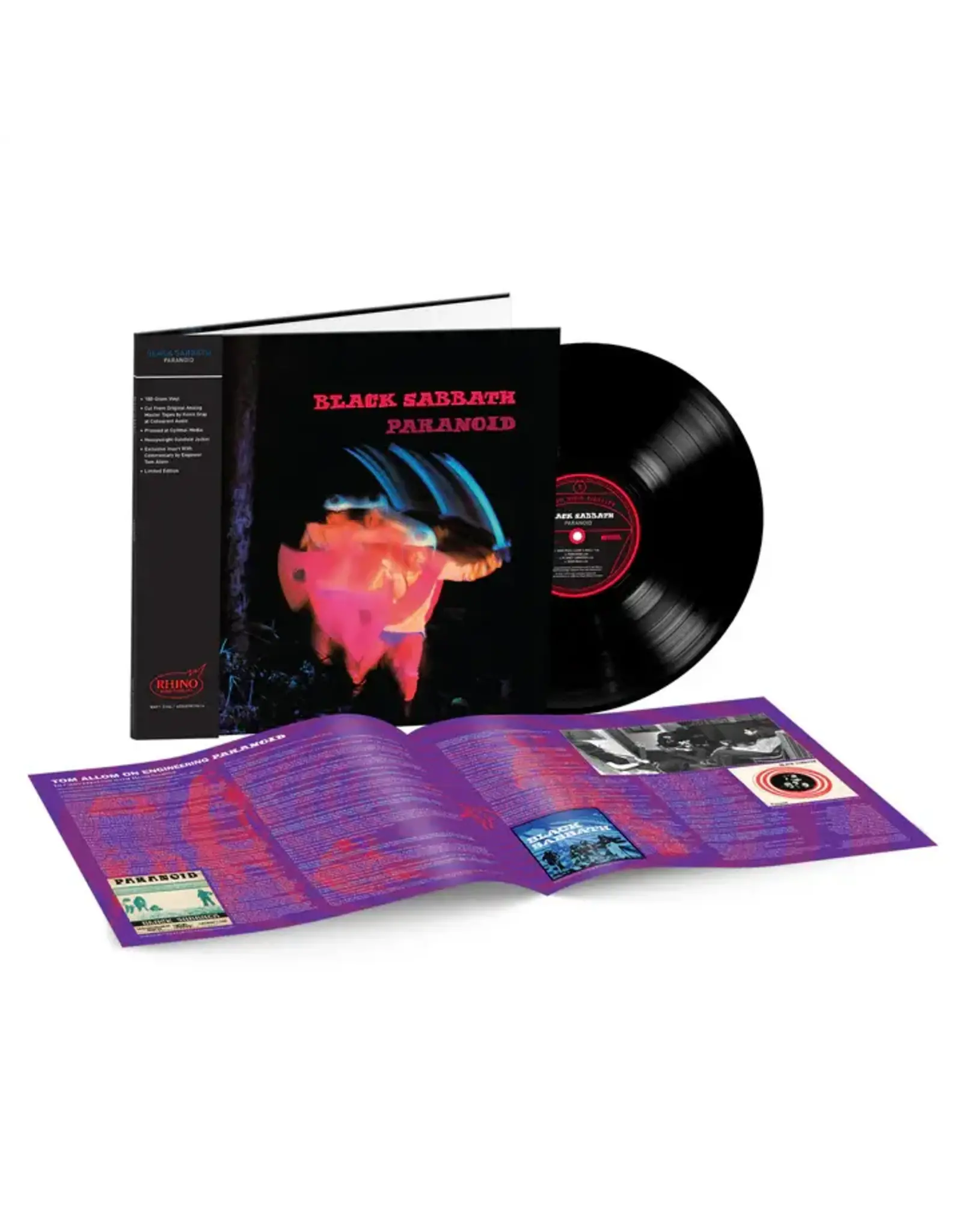 Rhino Black Sabbath: Paranoid (Rhino High Fidelity) LP