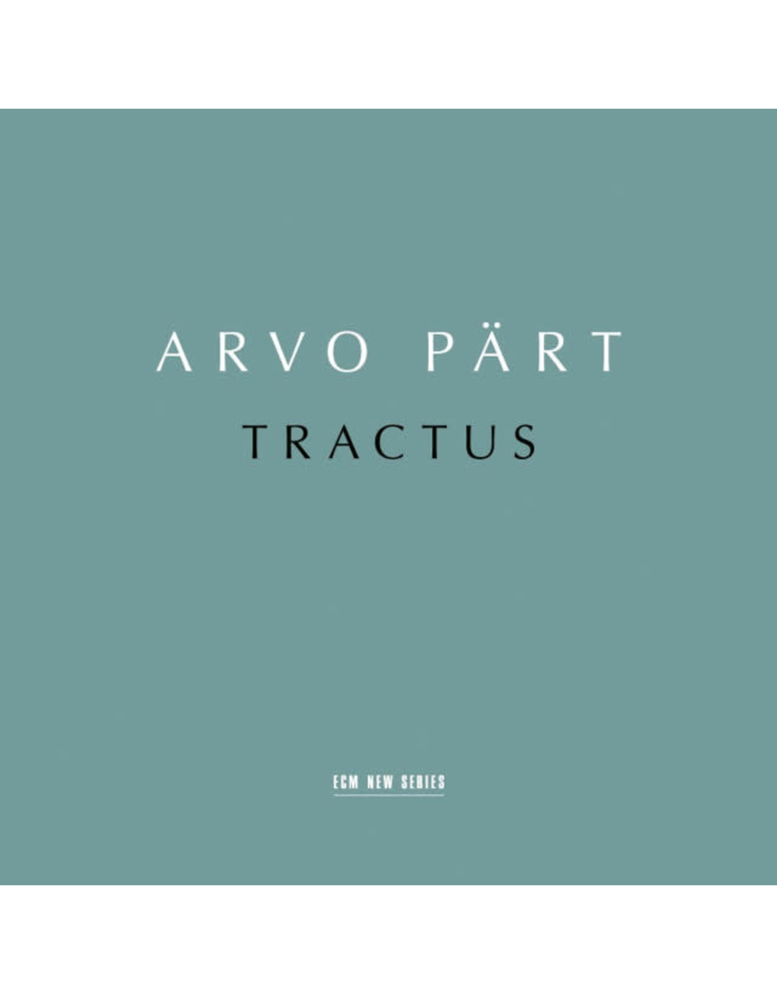Estonian Philharmonic Choir: Arvo Part: Tractus LP