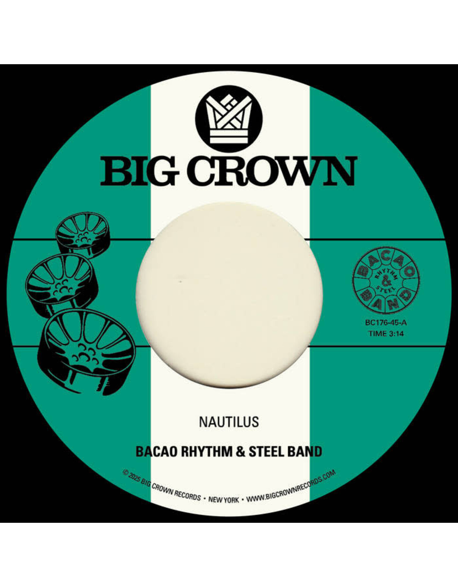 Big Crown Bacao Rhythm & Steel Band: Nautilus/Maria También 7"