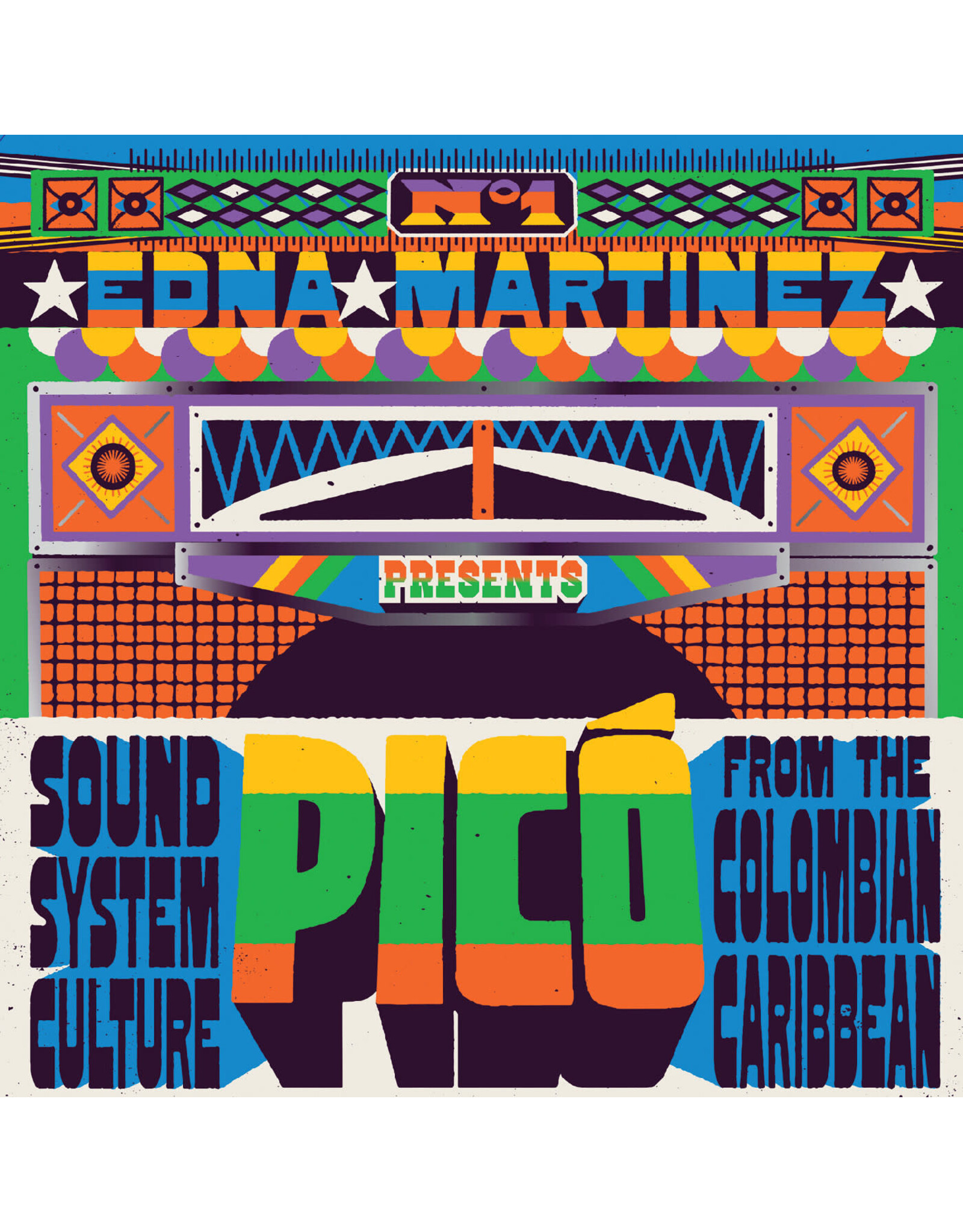 Strut Various: Edna Martinez Presents Picó: Sound System Culture From The Colombian Carribbean LP
