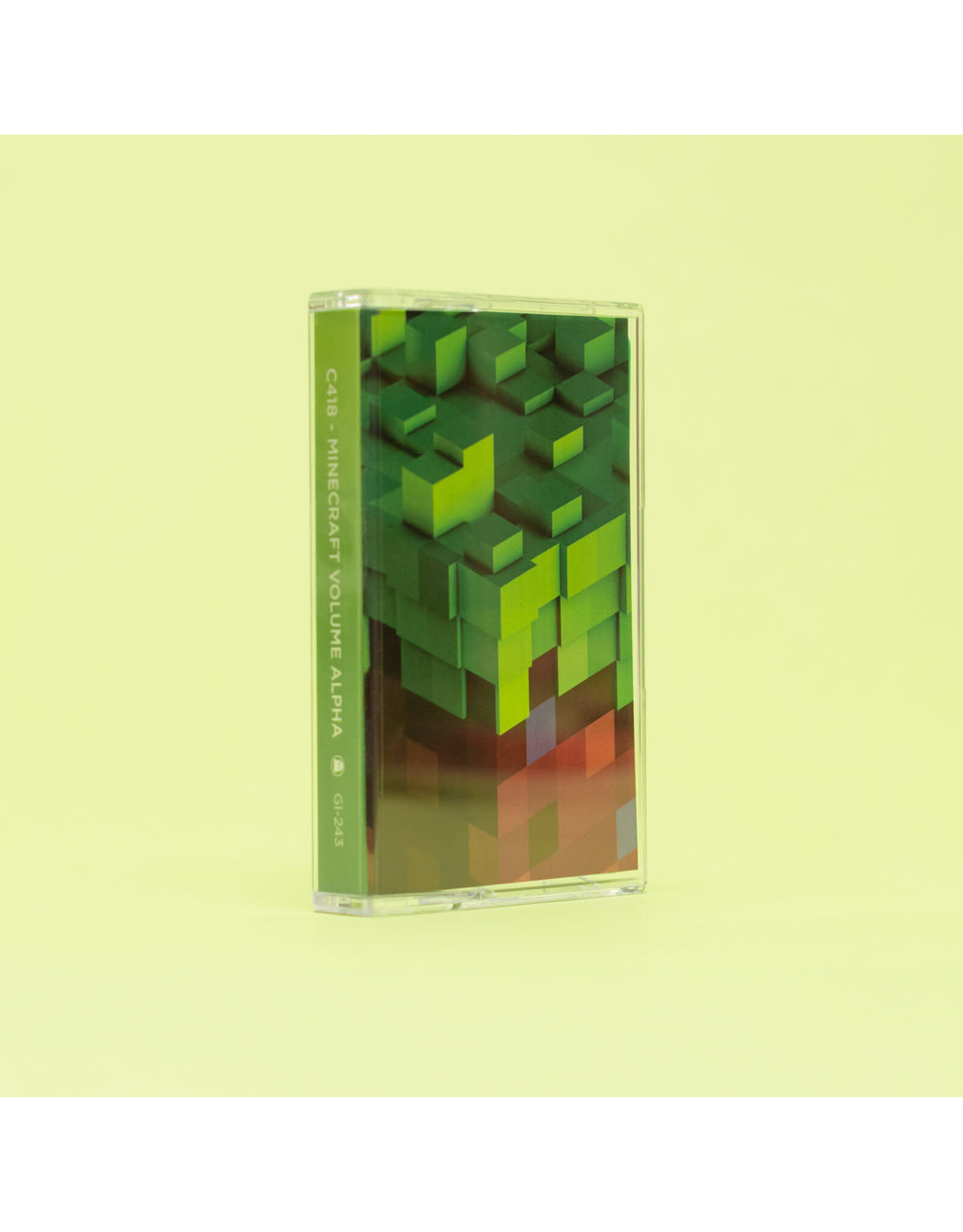 Ghostly C418: Minecraft Volume Alpha (green sonic with white ink) CS