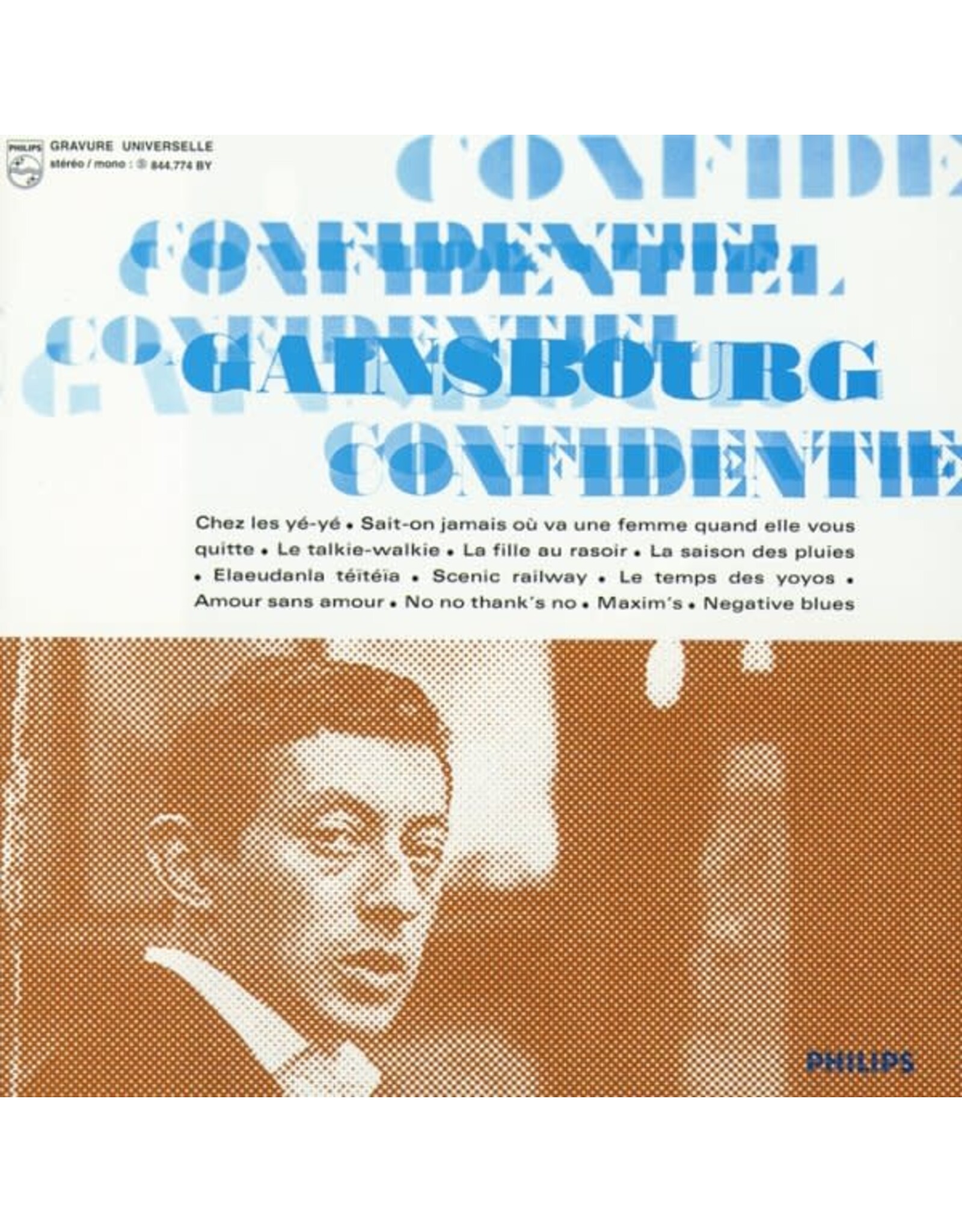 Mercury Gainsbourg, Serge: Confidentiel LP