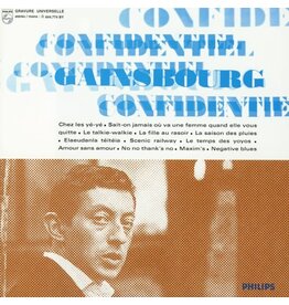 Mercury Gainsbourg, Serge: Confidentiel LP