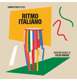 Mr. Bongo Various: Ritmo Italiano: Unspoken Sounds Of Italian Tamburo (red vinyl) LP