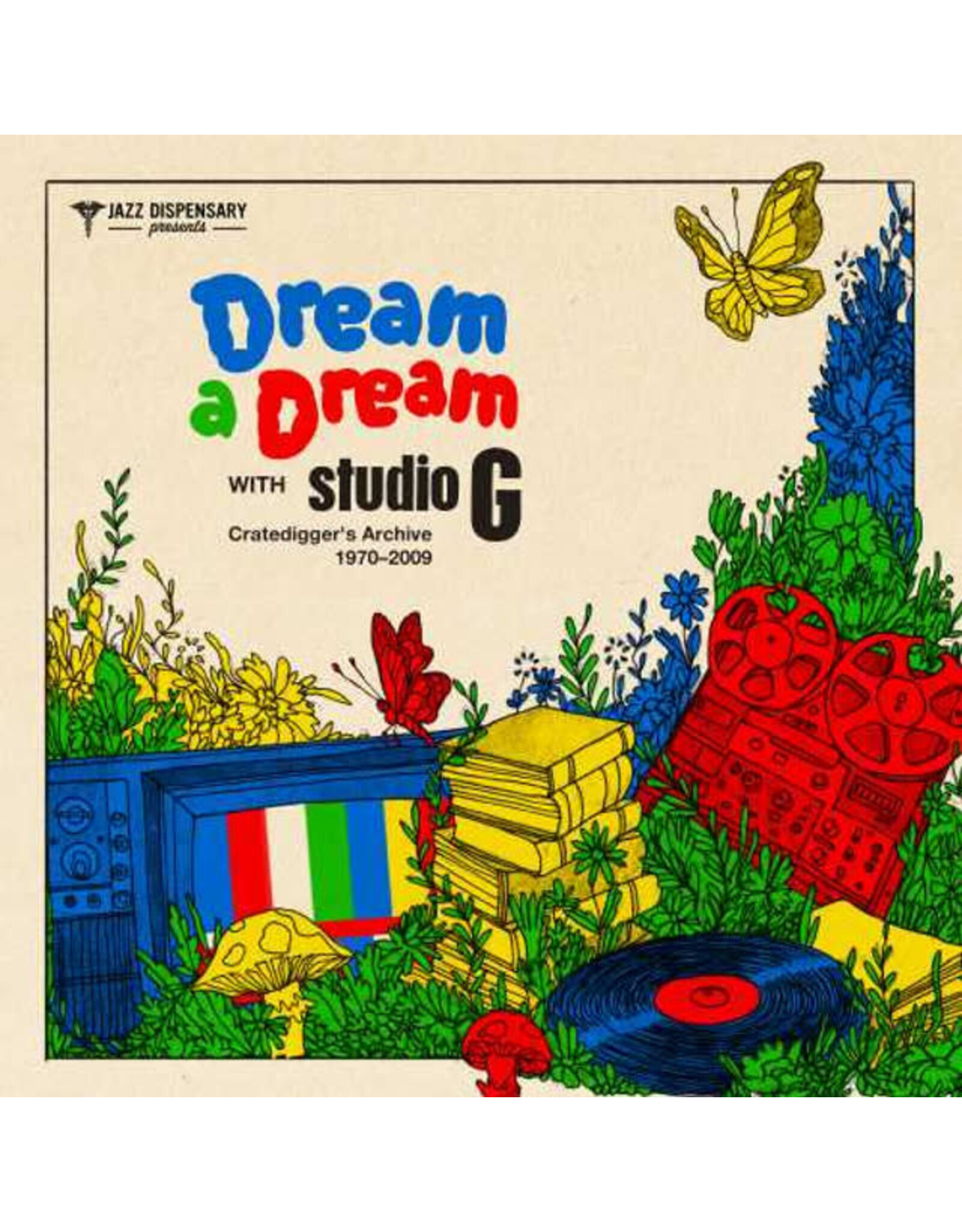 Craft Various: Jazz Dispensary Presents - Dream A Dream With Studio G: Cratedigger's Archive (1970-2009) - Apple Red viny LP