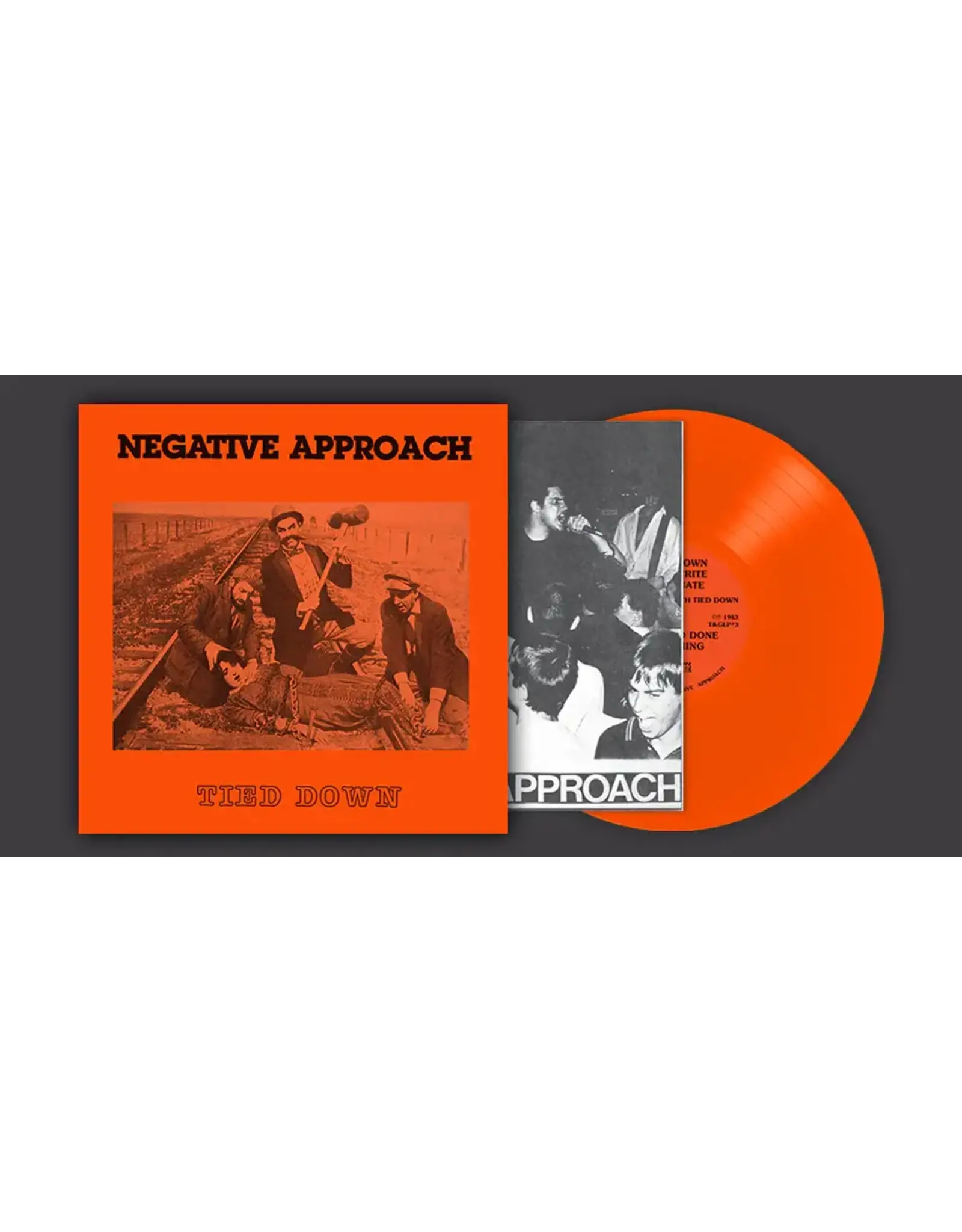Touch & Go Negative Approach: Tied Down (180g-orange vinyl) LP