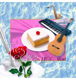 Brainfeeder Tres Leches: The Smooth Sounds of Tres Leches, LHCC Mart Vol. 1 ("TRES LECHES SWIRL" CREAM / WHITE MARBLE VINYL) LP