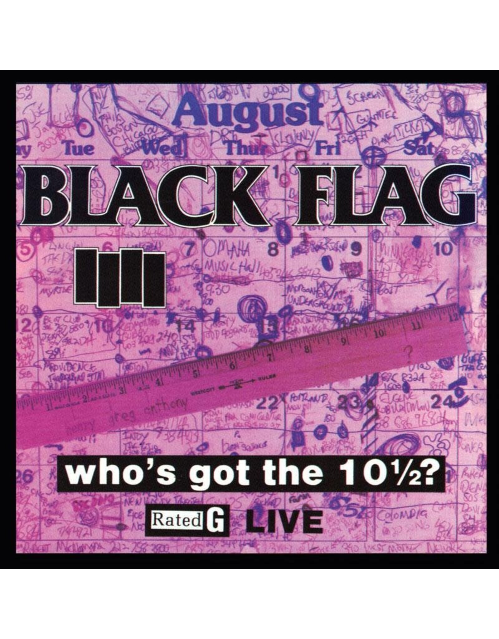 SST Black Flag: Who's Got the 10½? LP