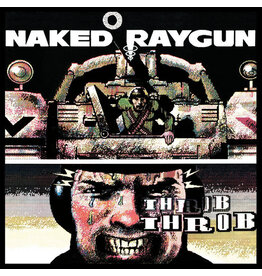 Quarterstick Naked Raygun: Throb Throb (green swirl coloured vinyl) LP
