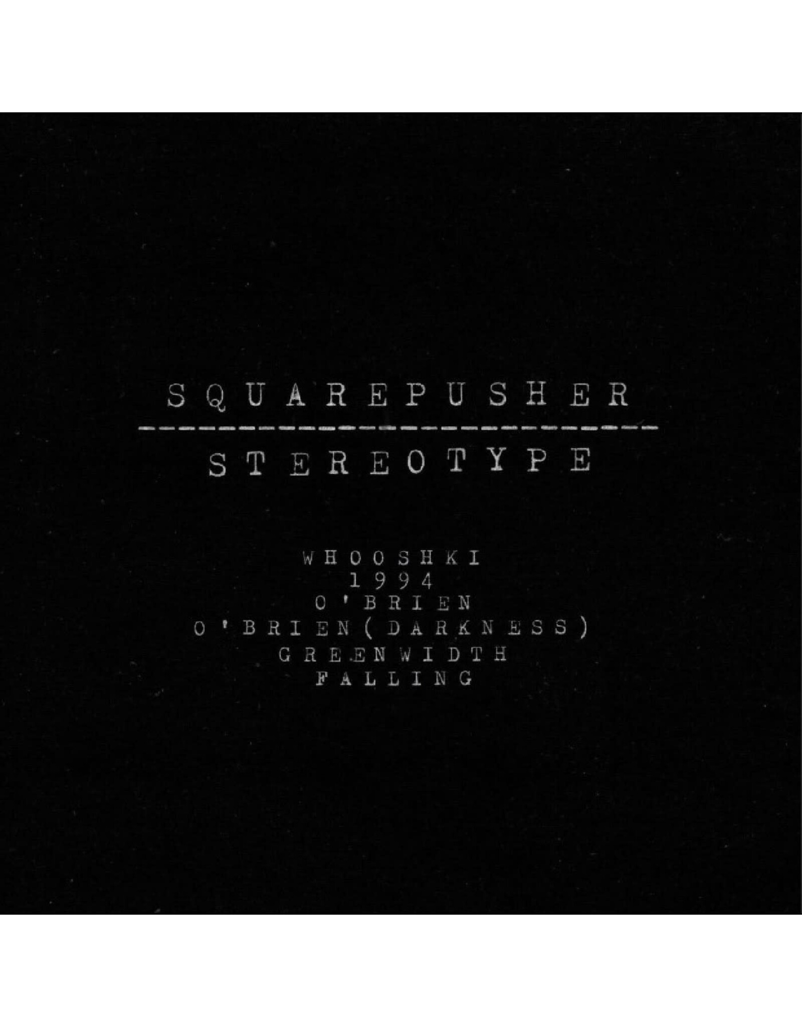 Warp Squarepusher: Stereotype LP