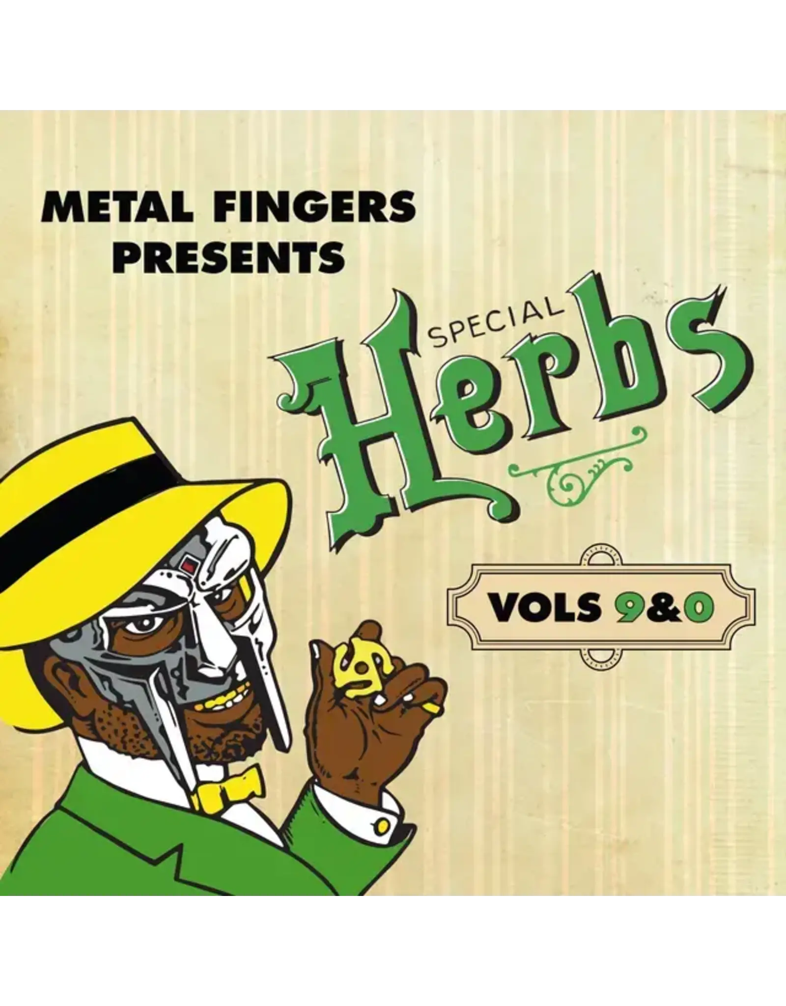 Rhymesayers MF Doom: Metal Fingers Presents: Special Herbs Vol. 9 & 0 (2LP-evergreen vinyl) LP