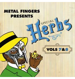 Rhymesayers MF Doom: Metal Fingers Presents: Special Herbs Vol. 7 & 8 (sky blue vinyl) LP
