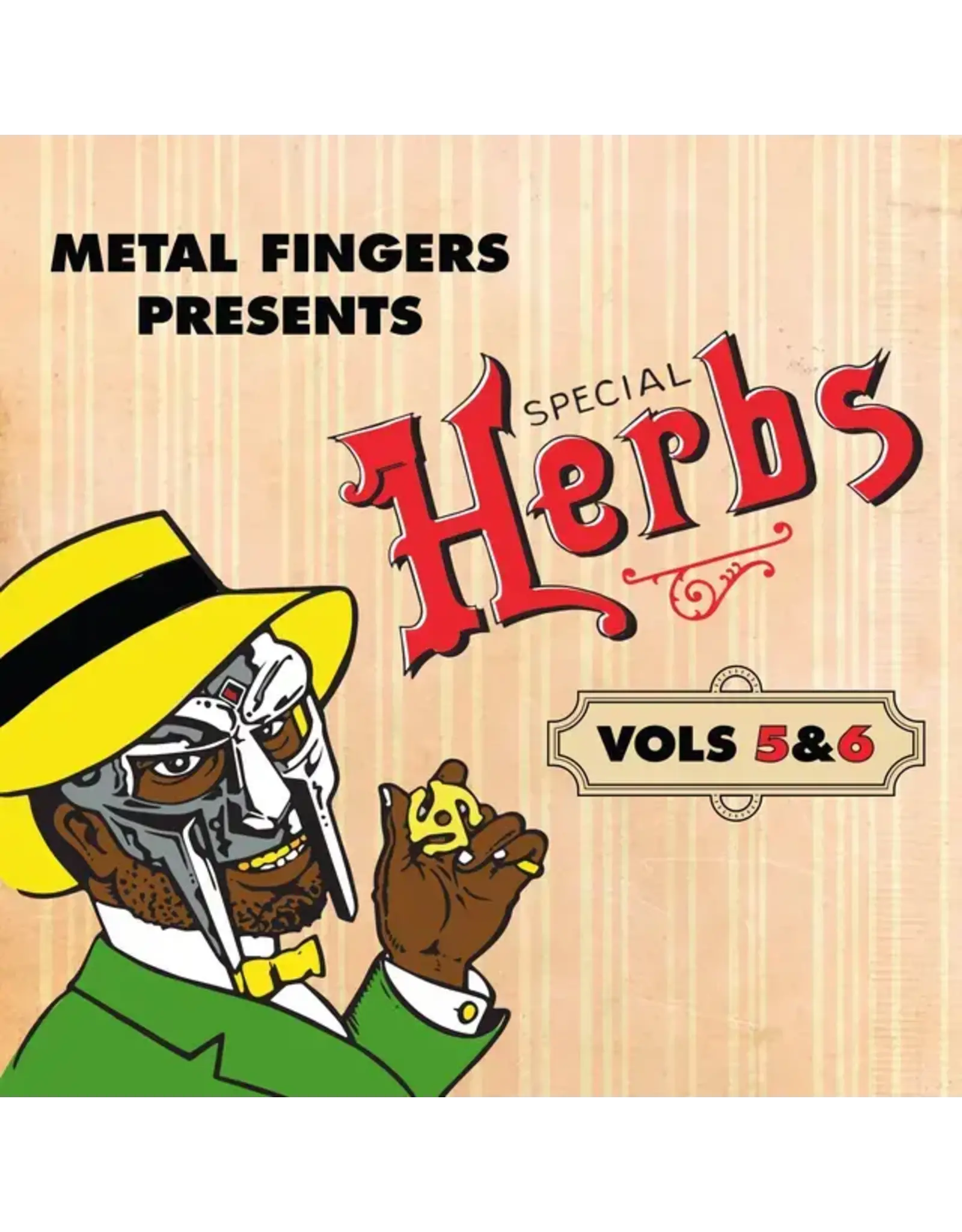 Rhymesayers MF Doom: Metal Fingers Presents: Special Herbs Vol. 5 & 6 (2LP-apple red vinyl) LP