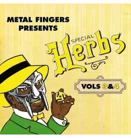 Rhymesayers MF Doom: Metal Fingers Presents: Special Herbs Vol. 3 & 4 (2LP-yellow vinyl) LP