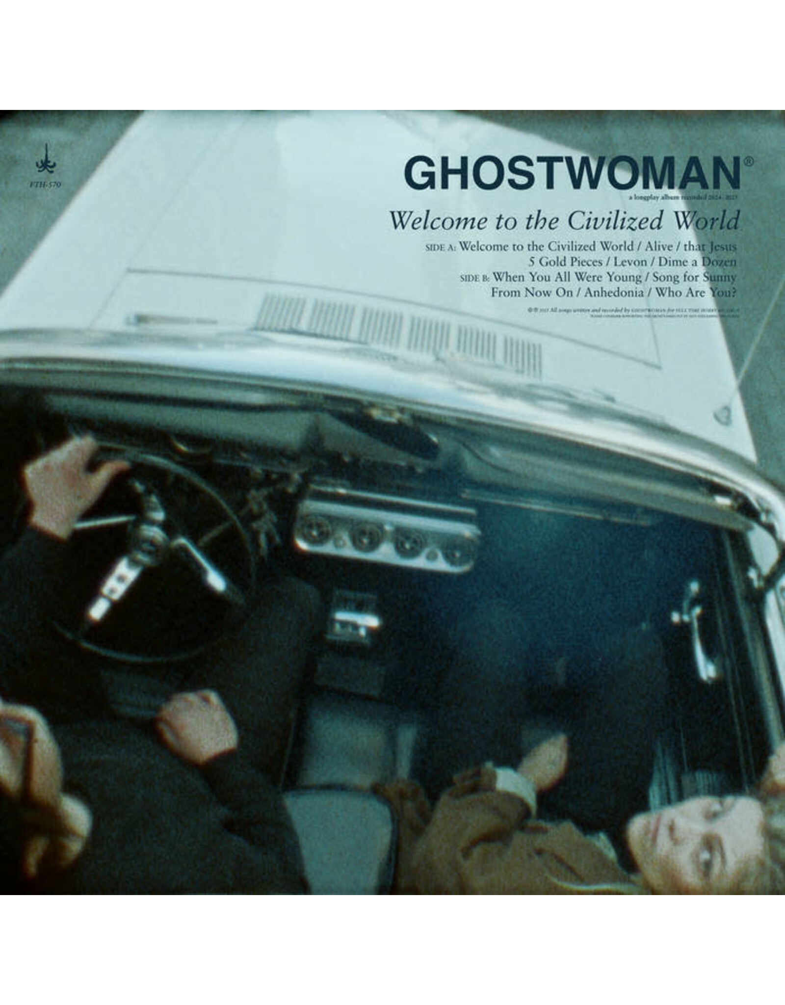 Dine Alone Ghostwoman: Welcome to the Civilized World (Coke Bottle Vinyl) LP