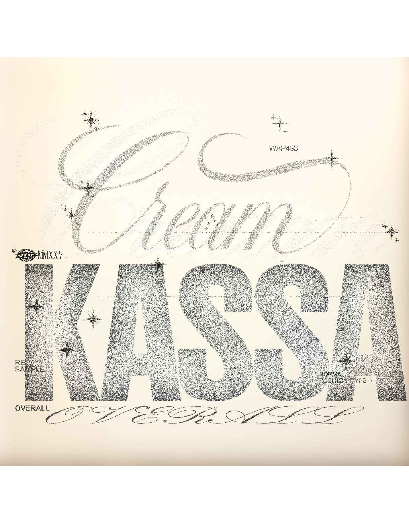Warp Kassa Overall: CREAM LP