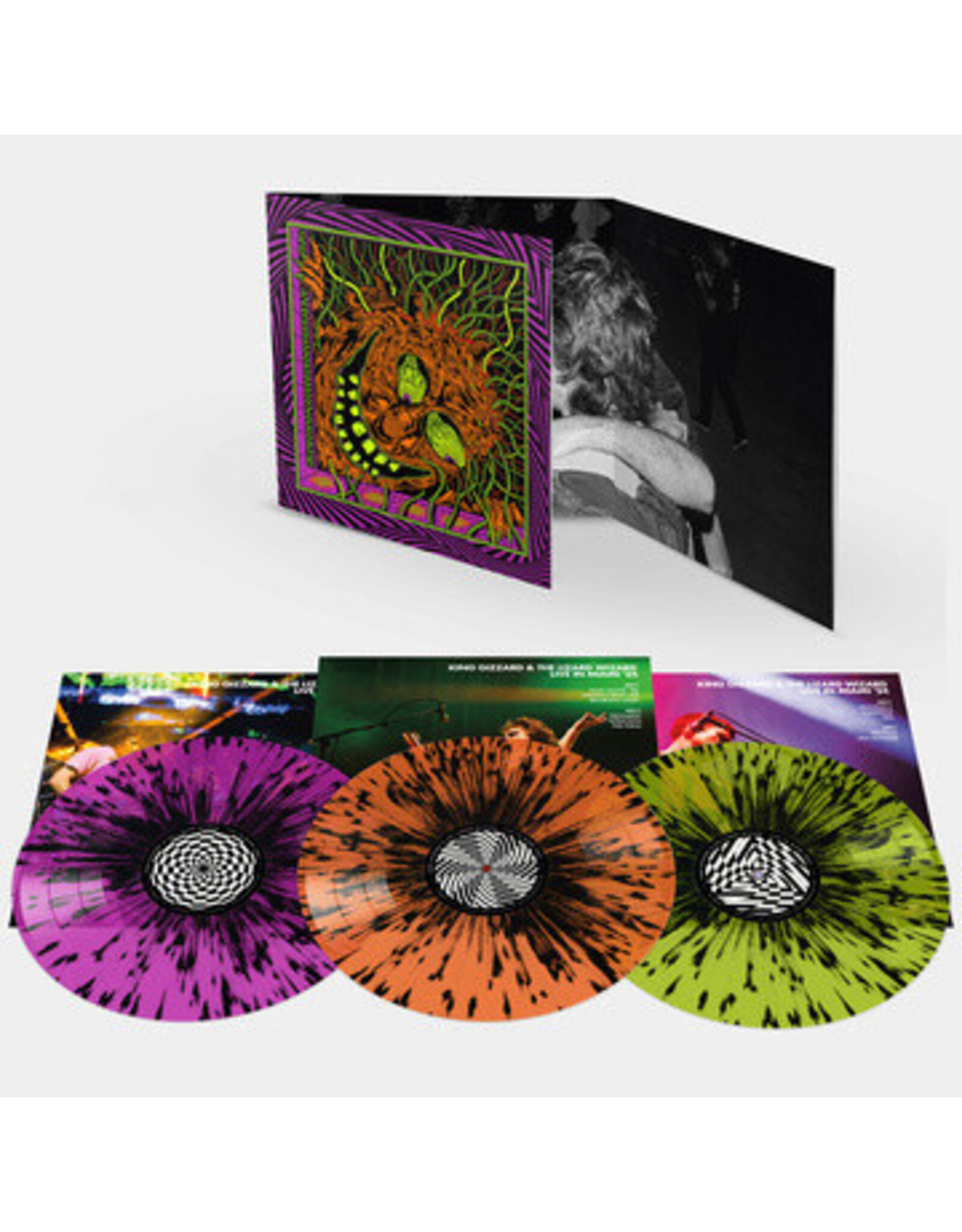 Reverberation Appreciation Society King Gizzard & The Lizard Wizard: Live in Miami '24 (Splatter Vinyl) LP