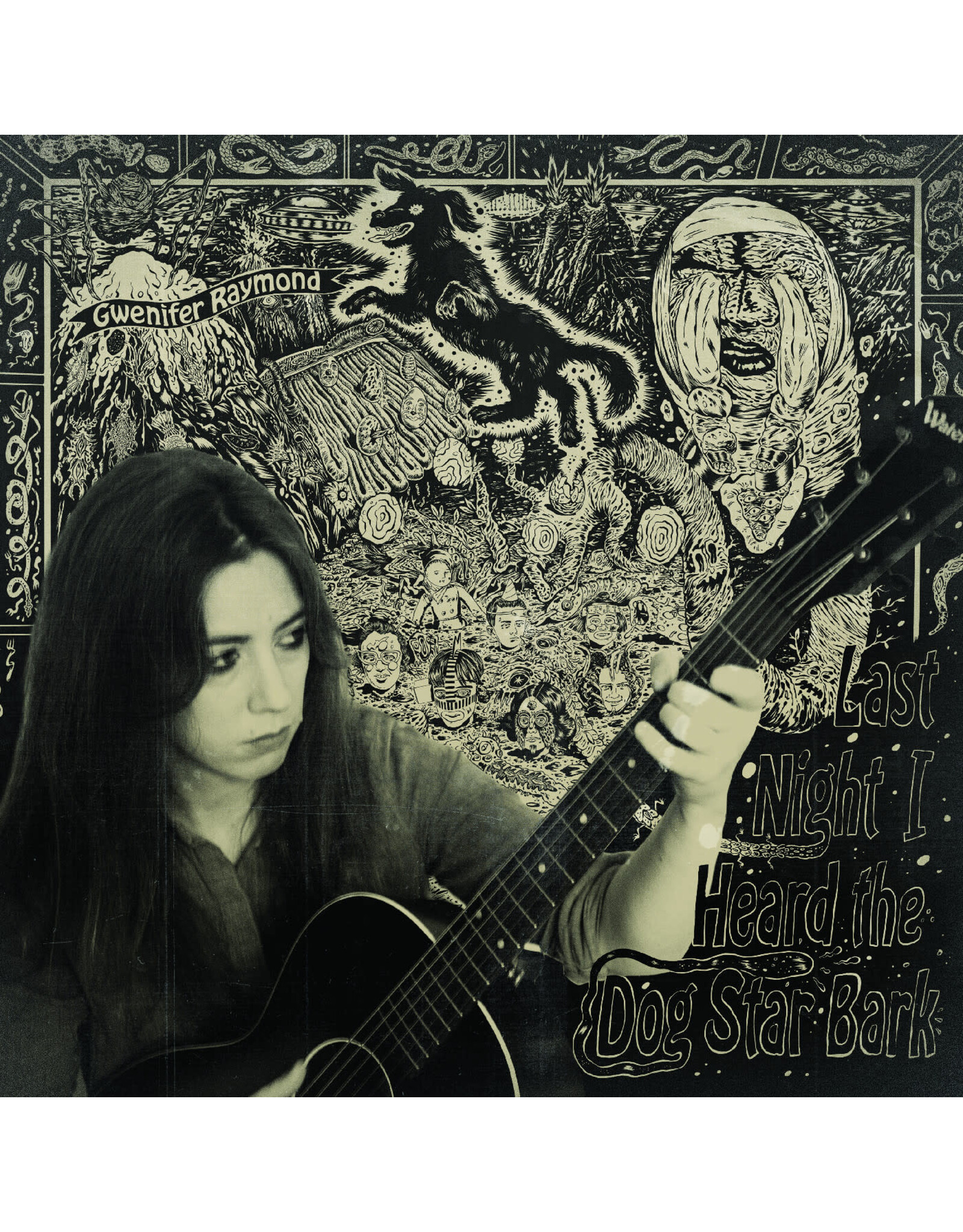 We Are Busy Bodies Raymond, Gwenifer: Last Night I Heard The Dog Star Bark LP