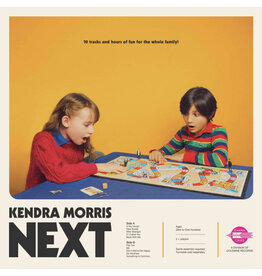 Karma Chief Morris, Kendra: Next (blue & yellow galaxy swirl coloured) LP