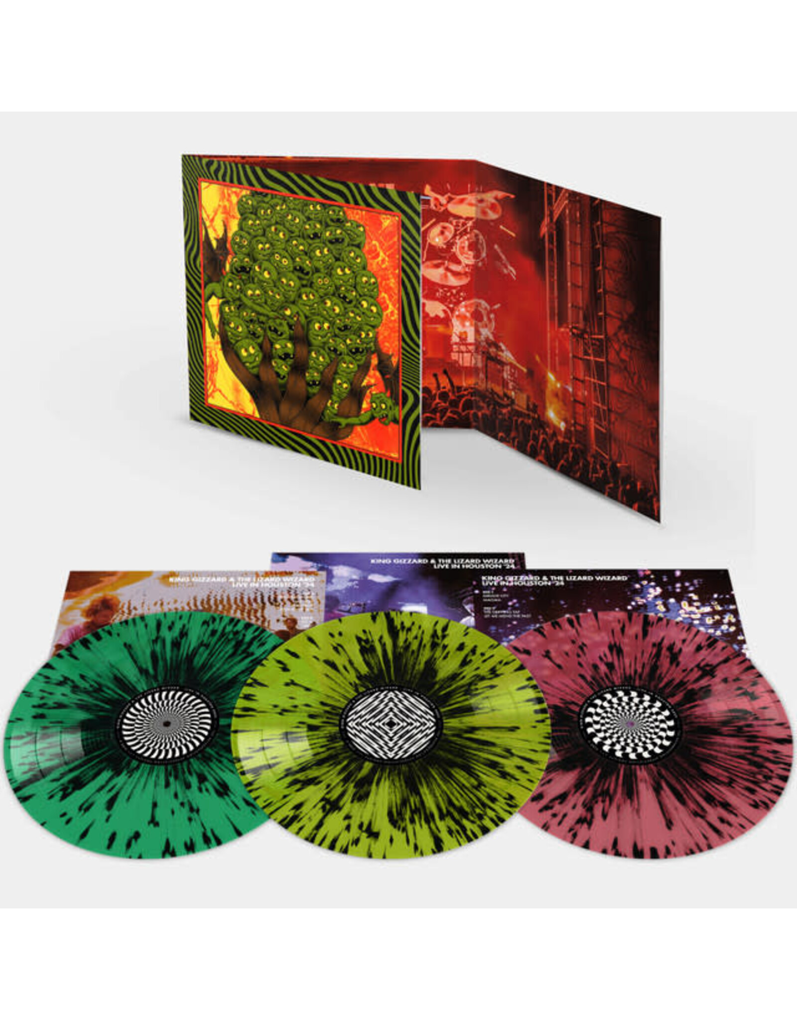 Reverberation Appreciation Society King Gizzard & the Lizard Wizard: Live in Houston '24 (3LP-splatter vinyl) LP