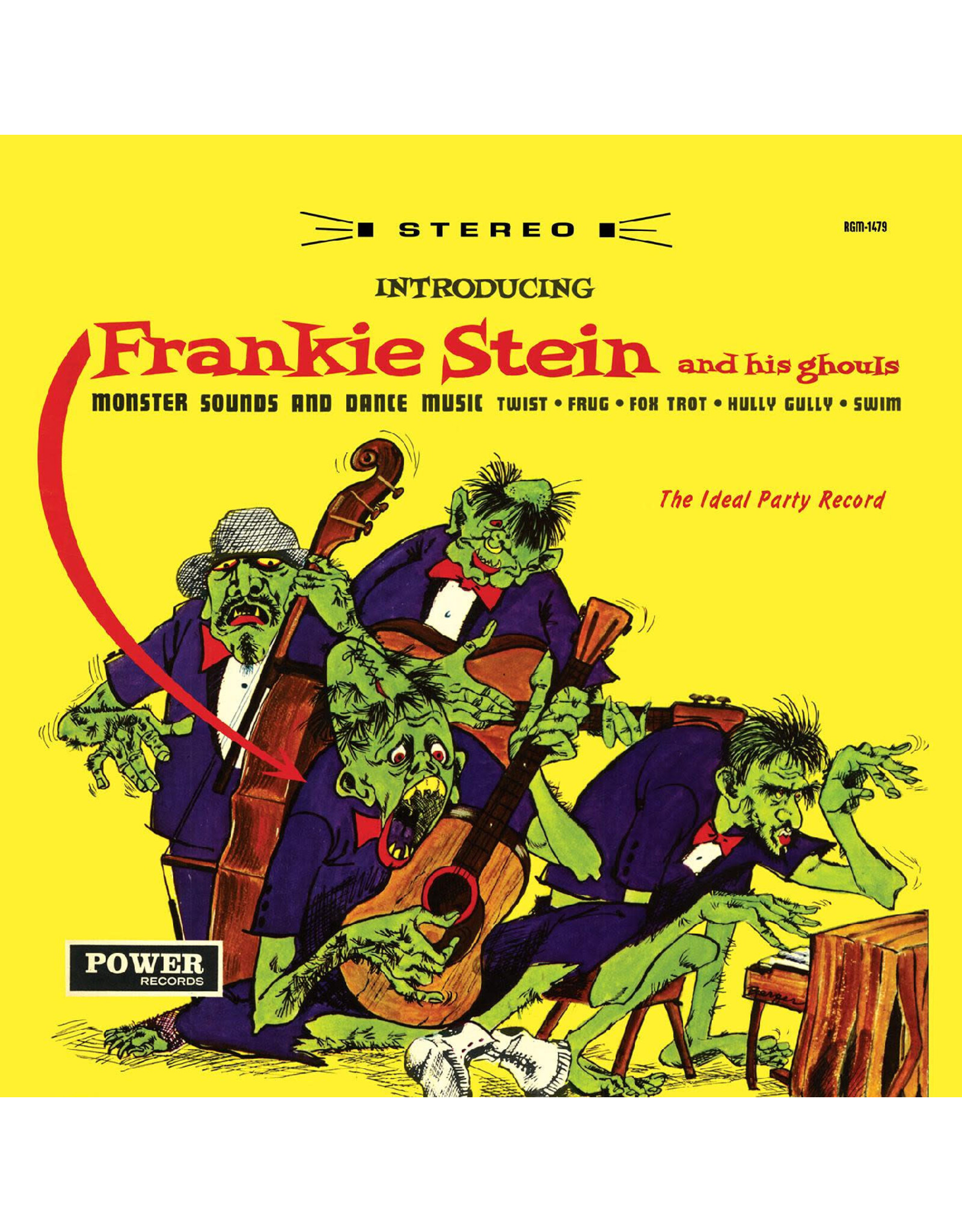 Real Gone Stein, Frankie and His Ghouls: Introducing Frankie Stein and His Ghouls (OPAQUE ORANGE PUMPKIN VINYL) LP