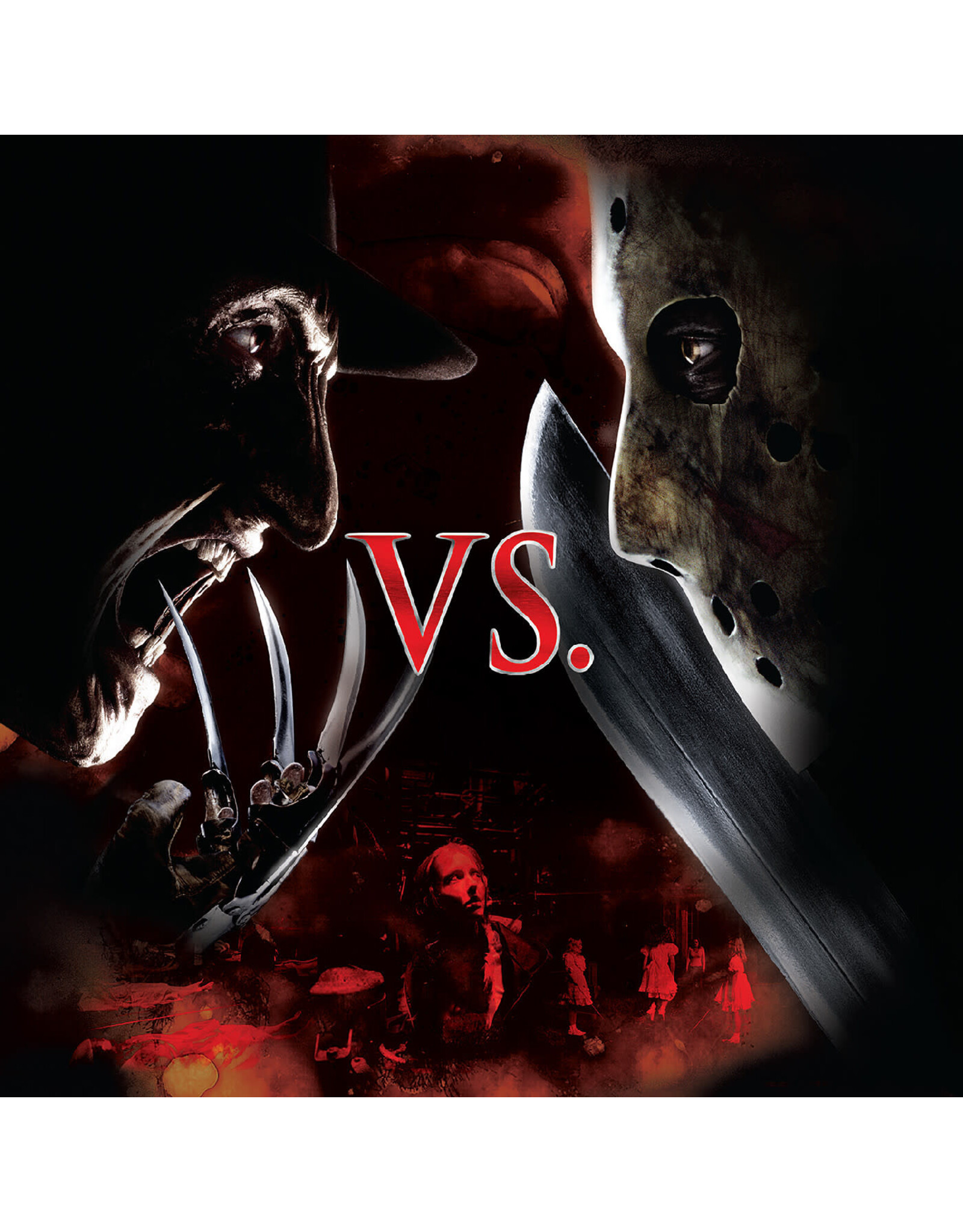 Real Gone OST: Freddy Vs. Jason--The Original Motion Picture Soundtrack (RED SMOKE VINYL) LP